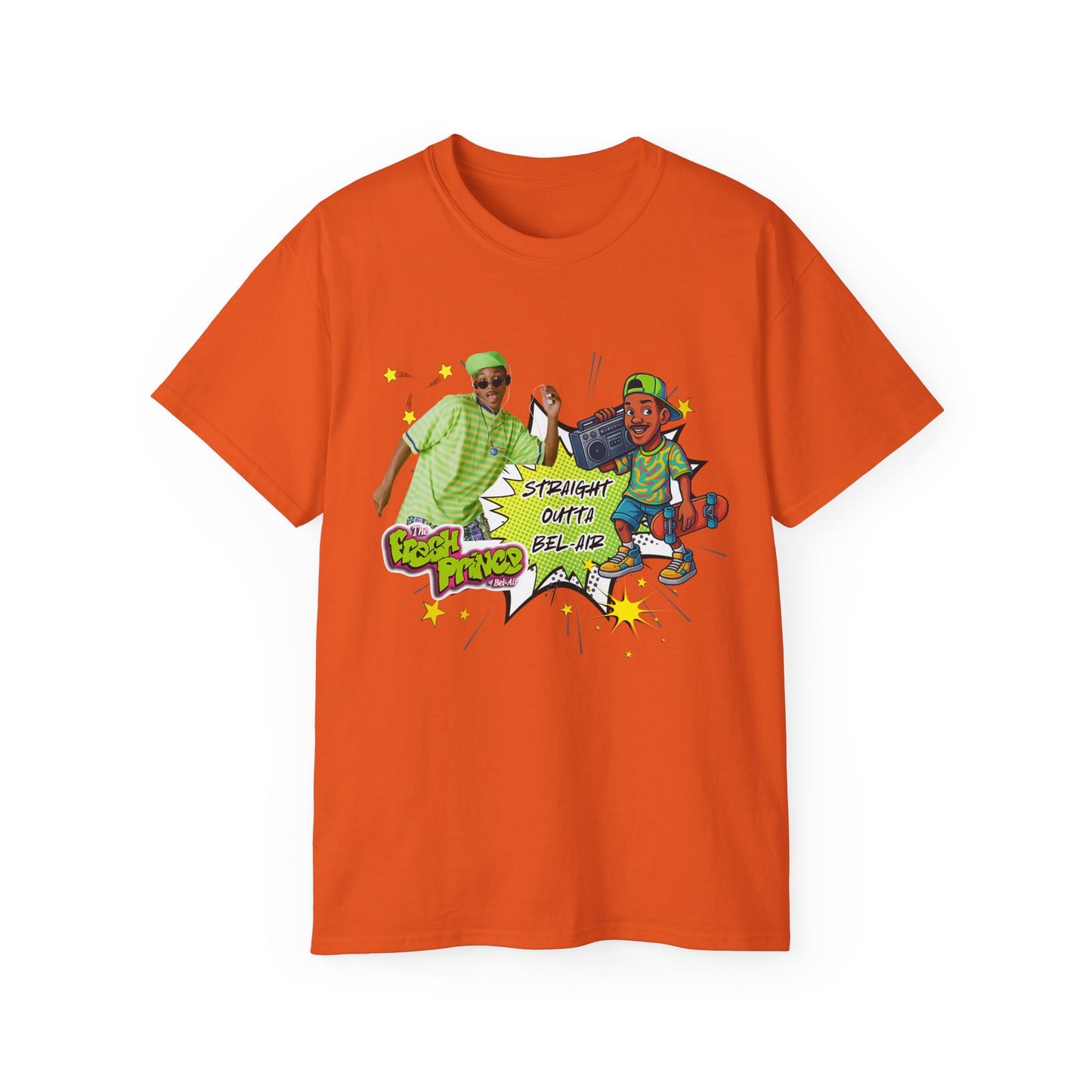 Prince from Bel Air, Hip-Hop Fashion Shirt, Vintage 90s Style