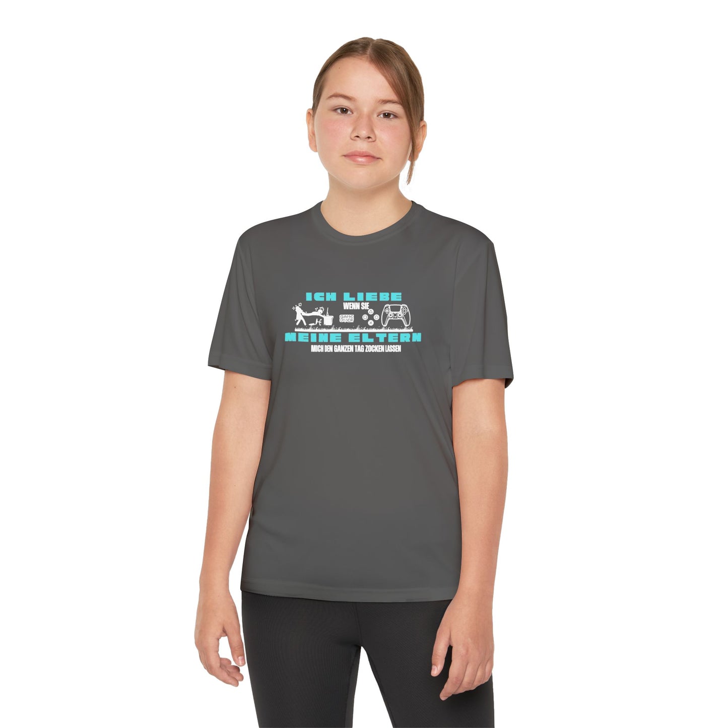 I love my parents - if I can play games all day... Fun Shirt