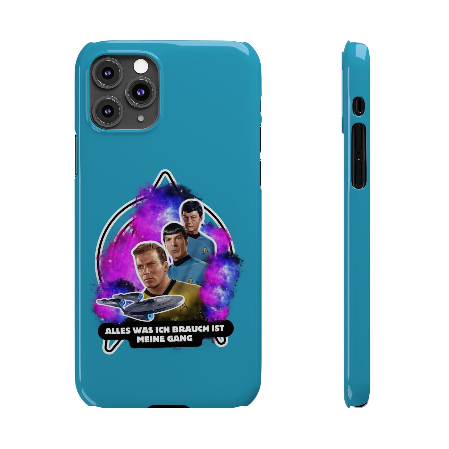 Handyhülle - Star trek Slim Phone Cases "Alles was ich brauch ist meine Gang", Star Trek