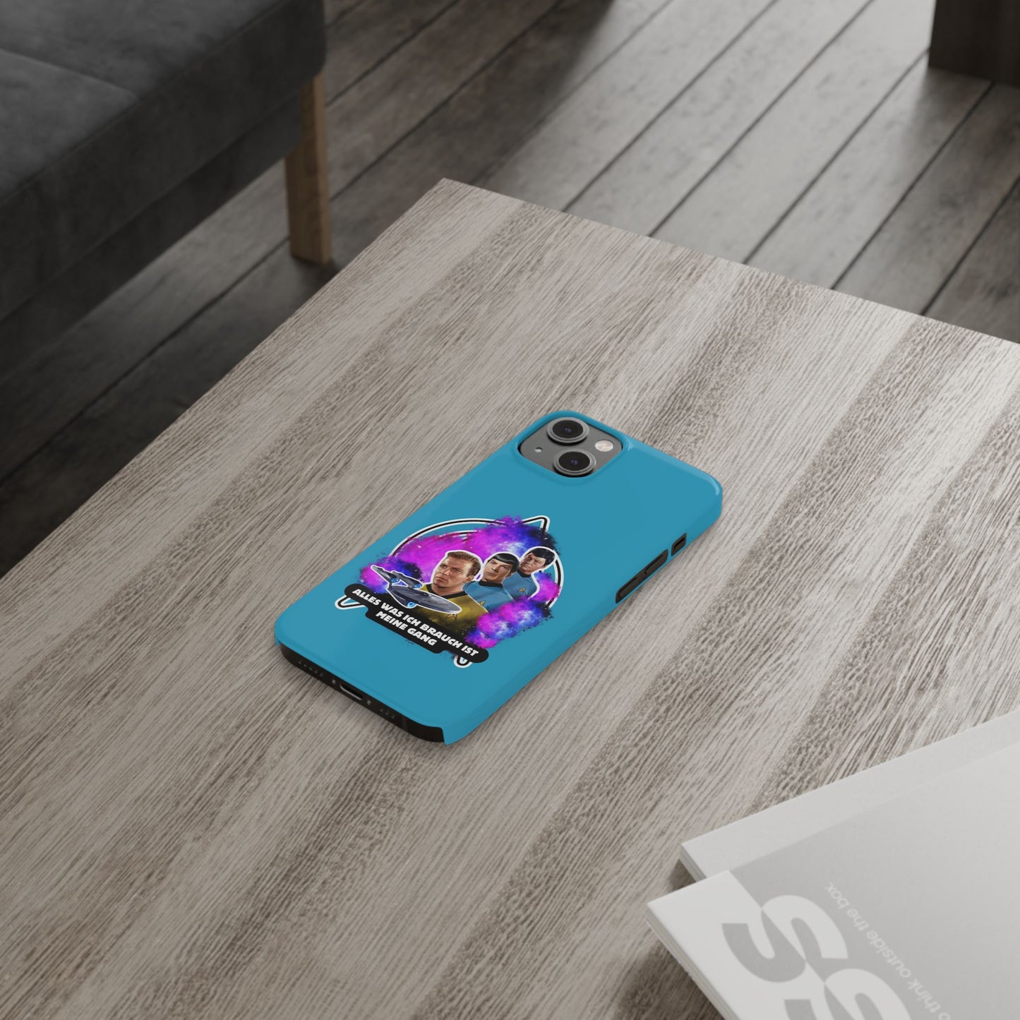 Handyhülle - Star trek Slim Phone Cases "Alles was ich brauch ist meine Gang", Star Trek