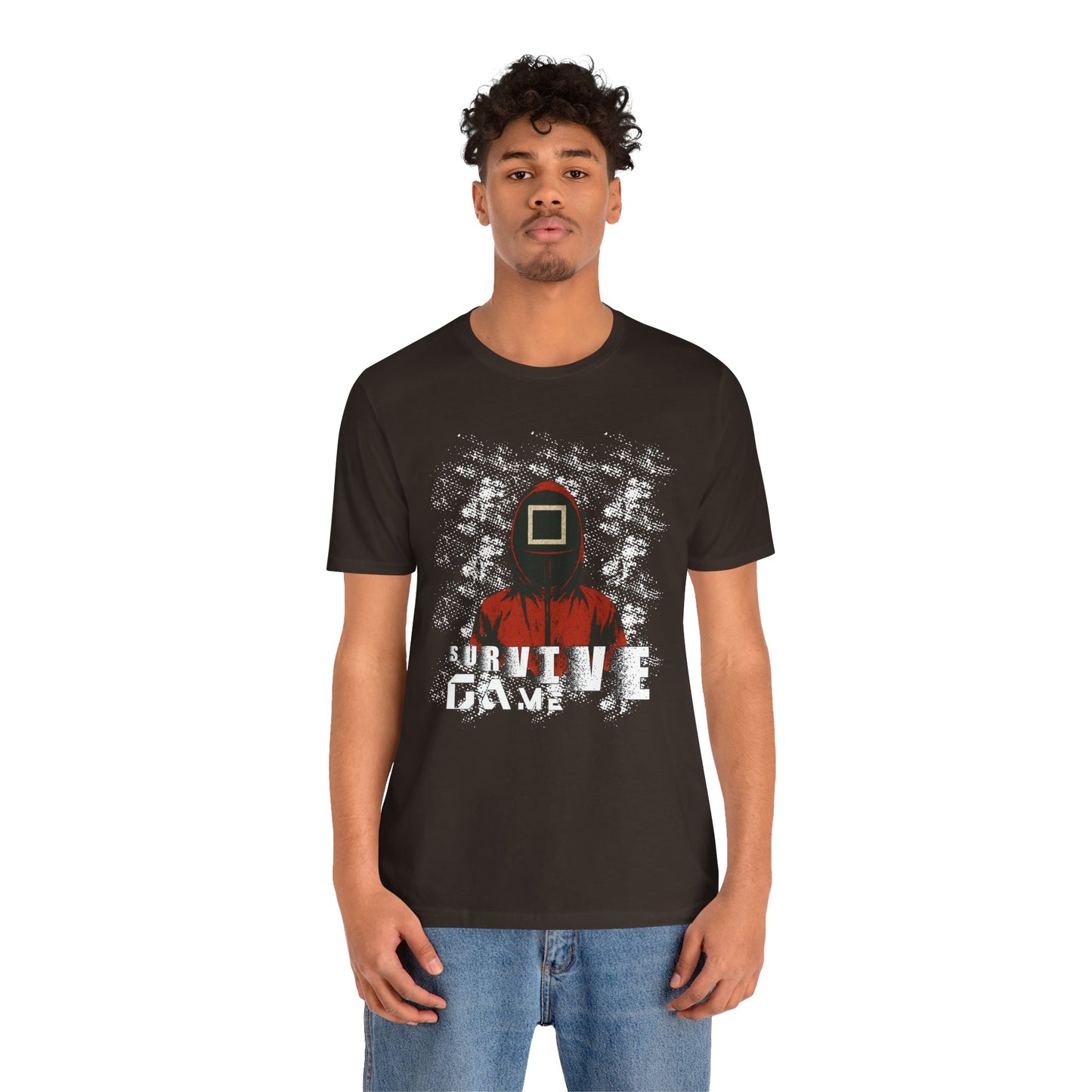 Squid Game Unisex Jersey Tee - Casual Graphic Shirt for Fans