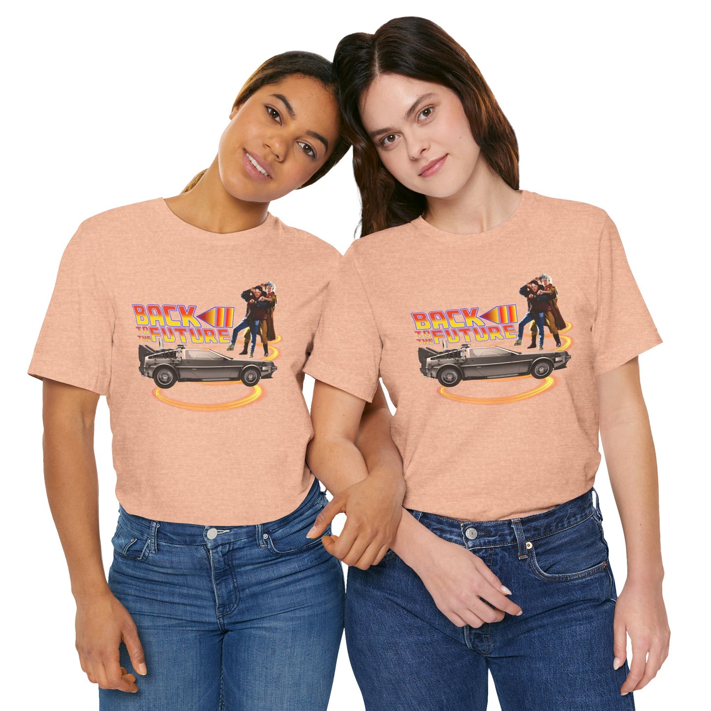 Retro Back to the Future Tee - Unisex Short Sleeve Shirt