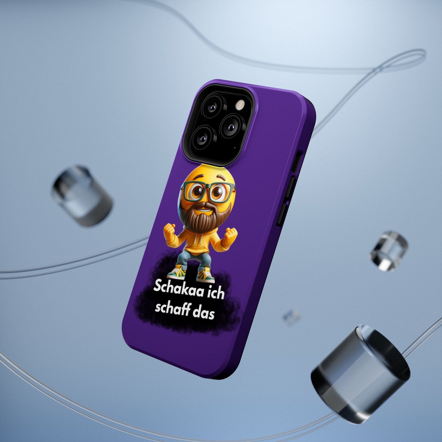 Motivational Impact-Resistant Phone Case - "Schakaa I can do it"