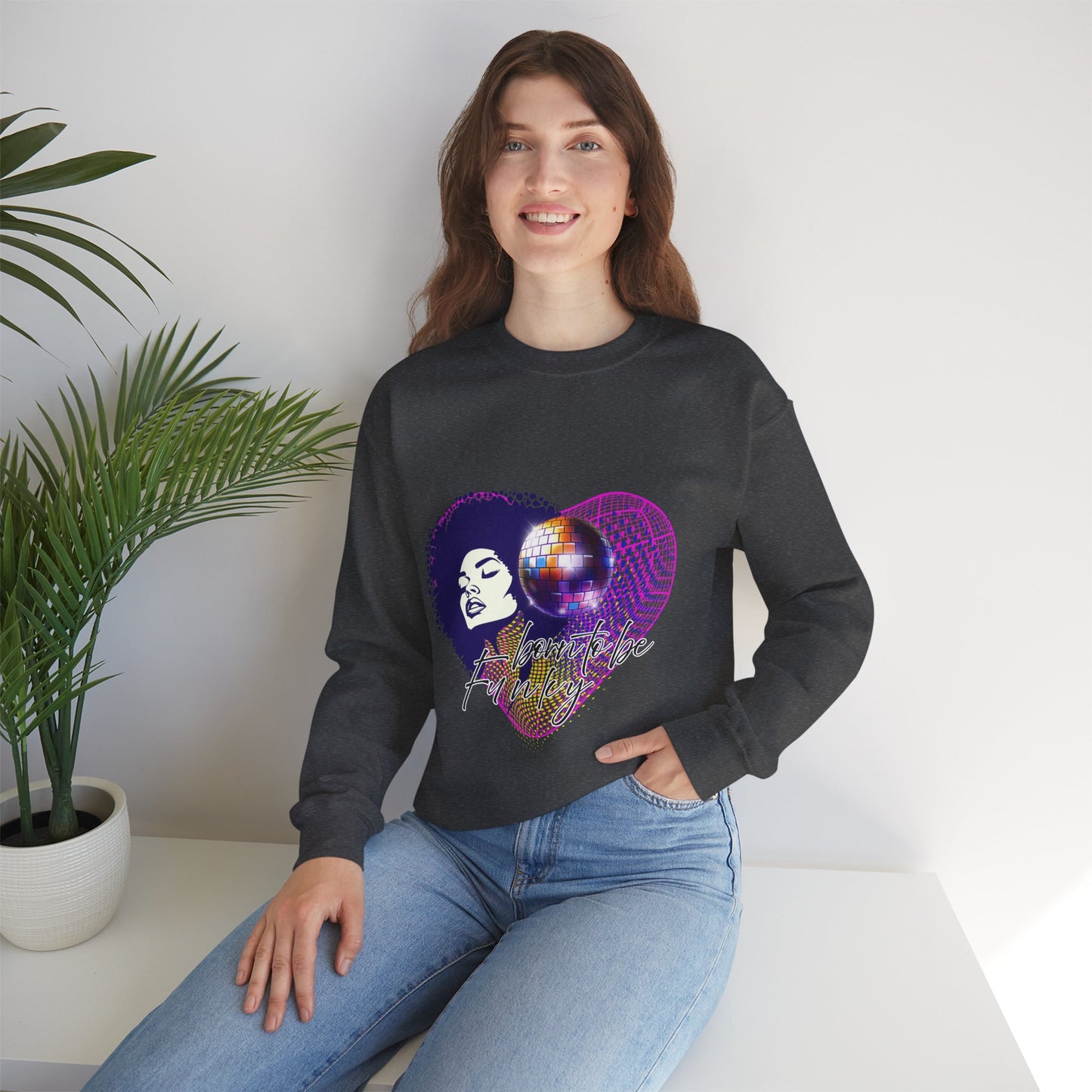 Born to be funky Sweatshirt - Melly Silence