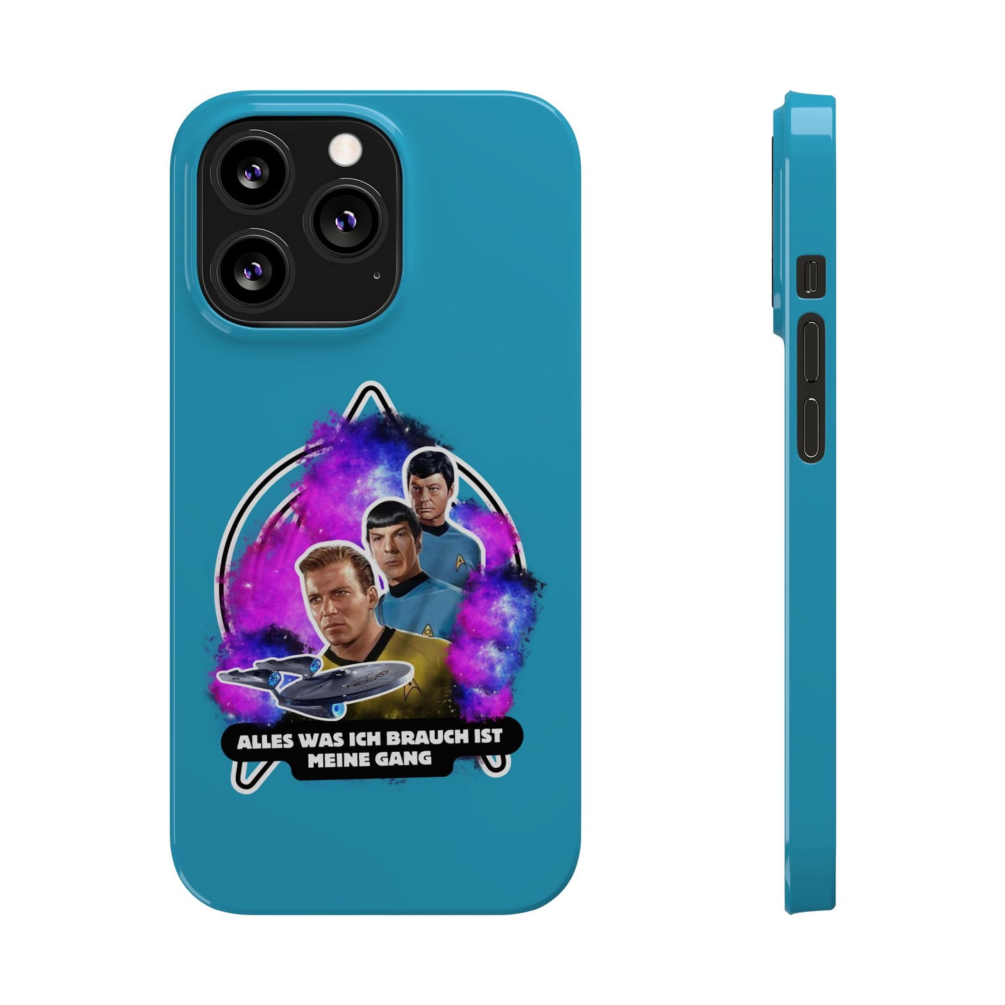 Handyhülle - Star trek Slim Phone Cases "Alles was ich brauch ist meine Gang", Star Trek