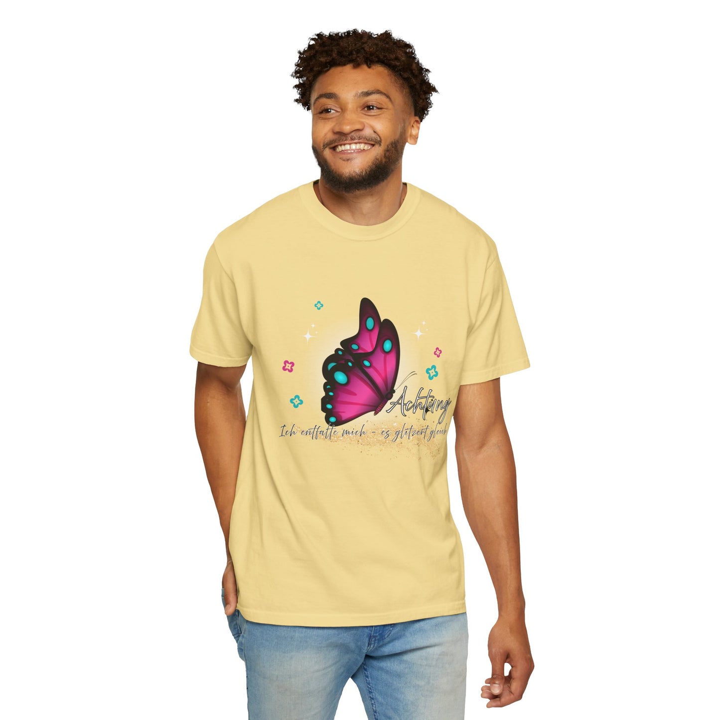 Achtung ich glitzere gleich... T shirt