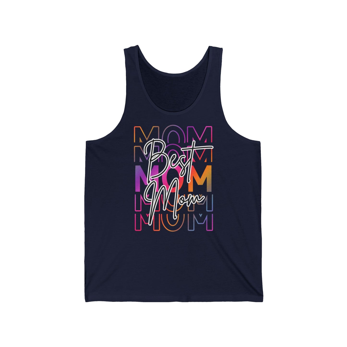 Best Mom Jersey Tank