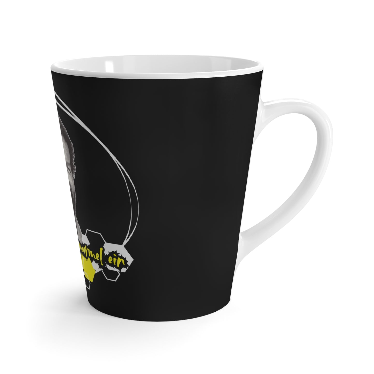 Funny Latte Mug Bud Spencer - 'Turn On Your Thinking Marble' Coffee Cup