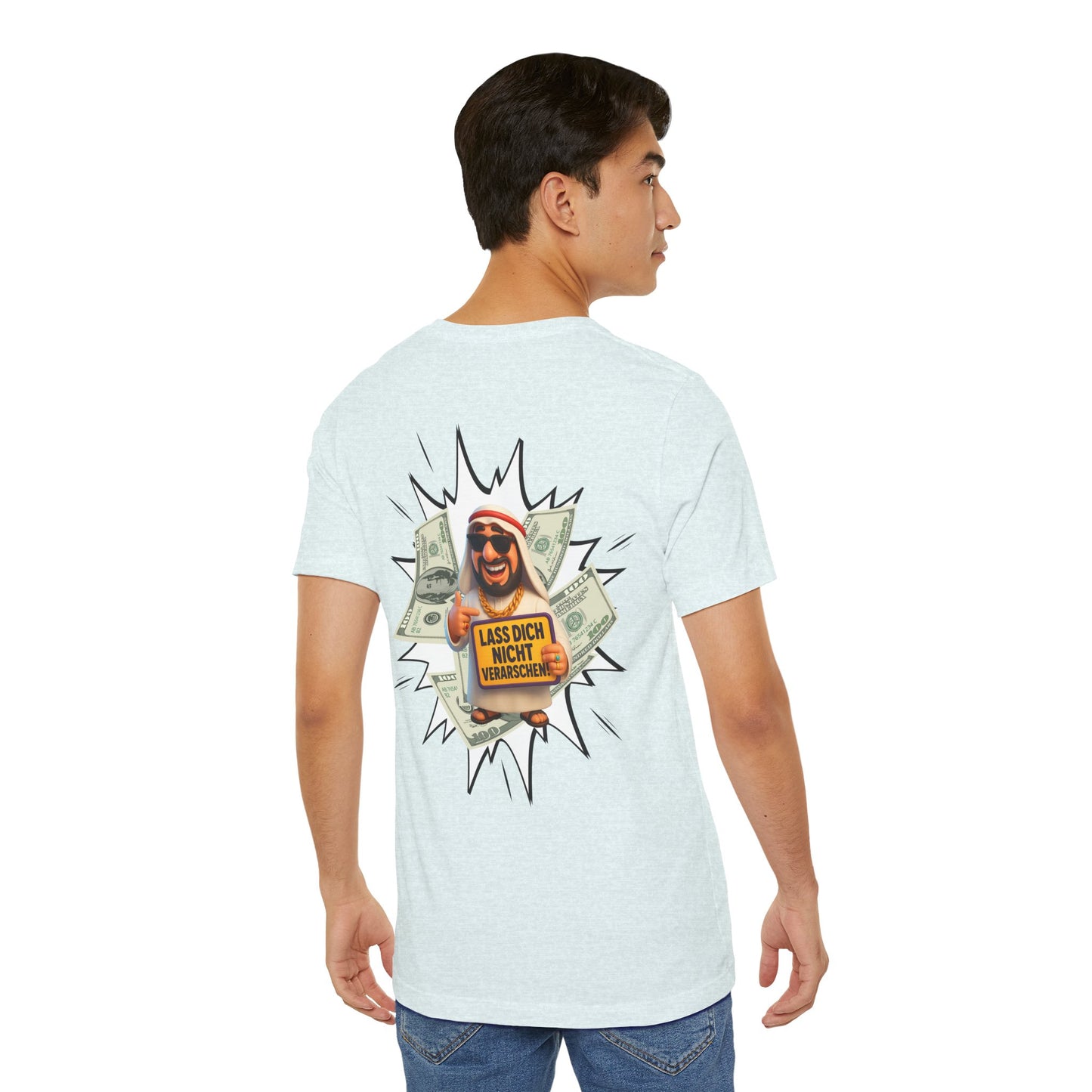 Bitcoins Dubai - Rosarote Welt - lass dich nicht verarschen T - Shirt