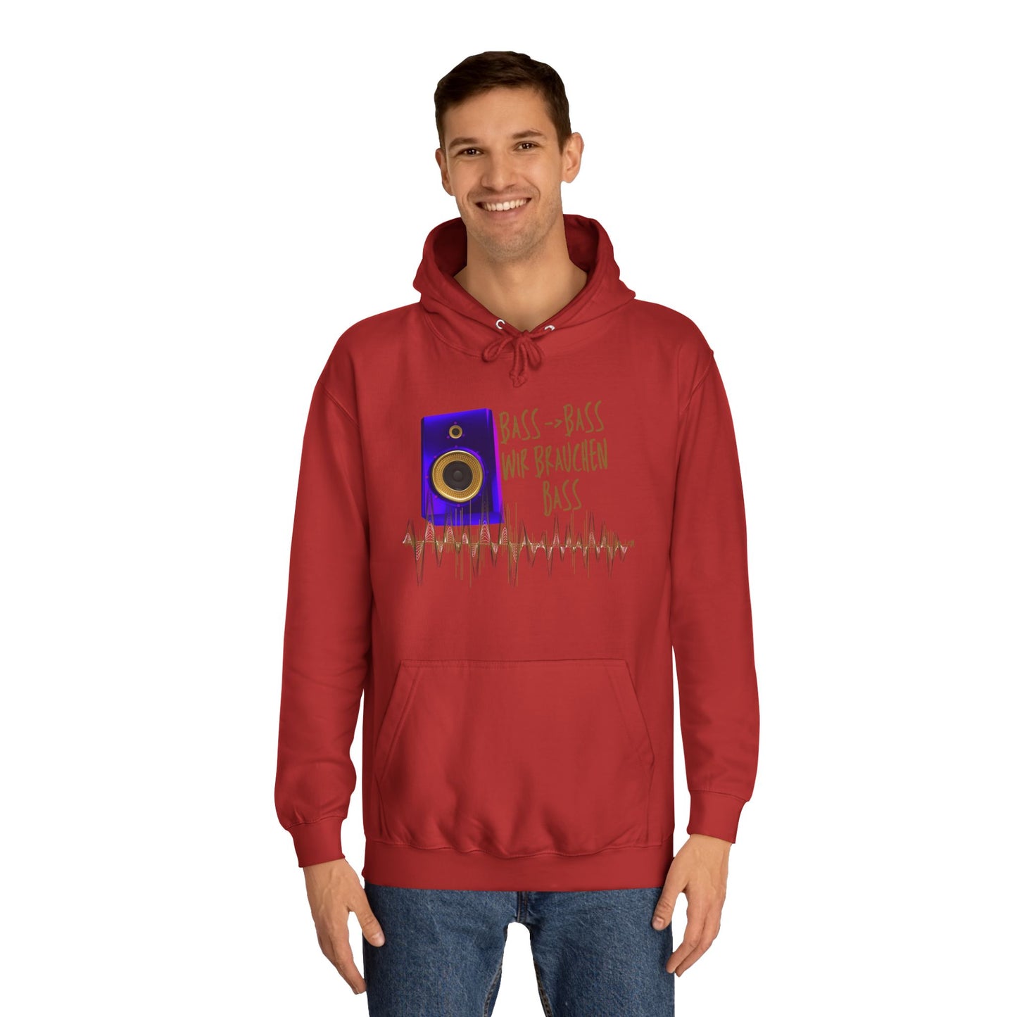 Bass, Bass wir brauchen Bass! Audio Vibes Hoodie | Unisex