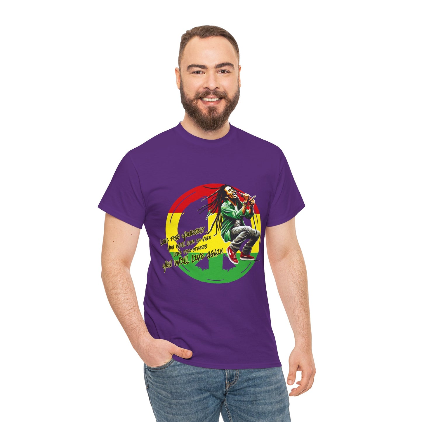 B o b M a r l e y Unisex T shirt - Raggae