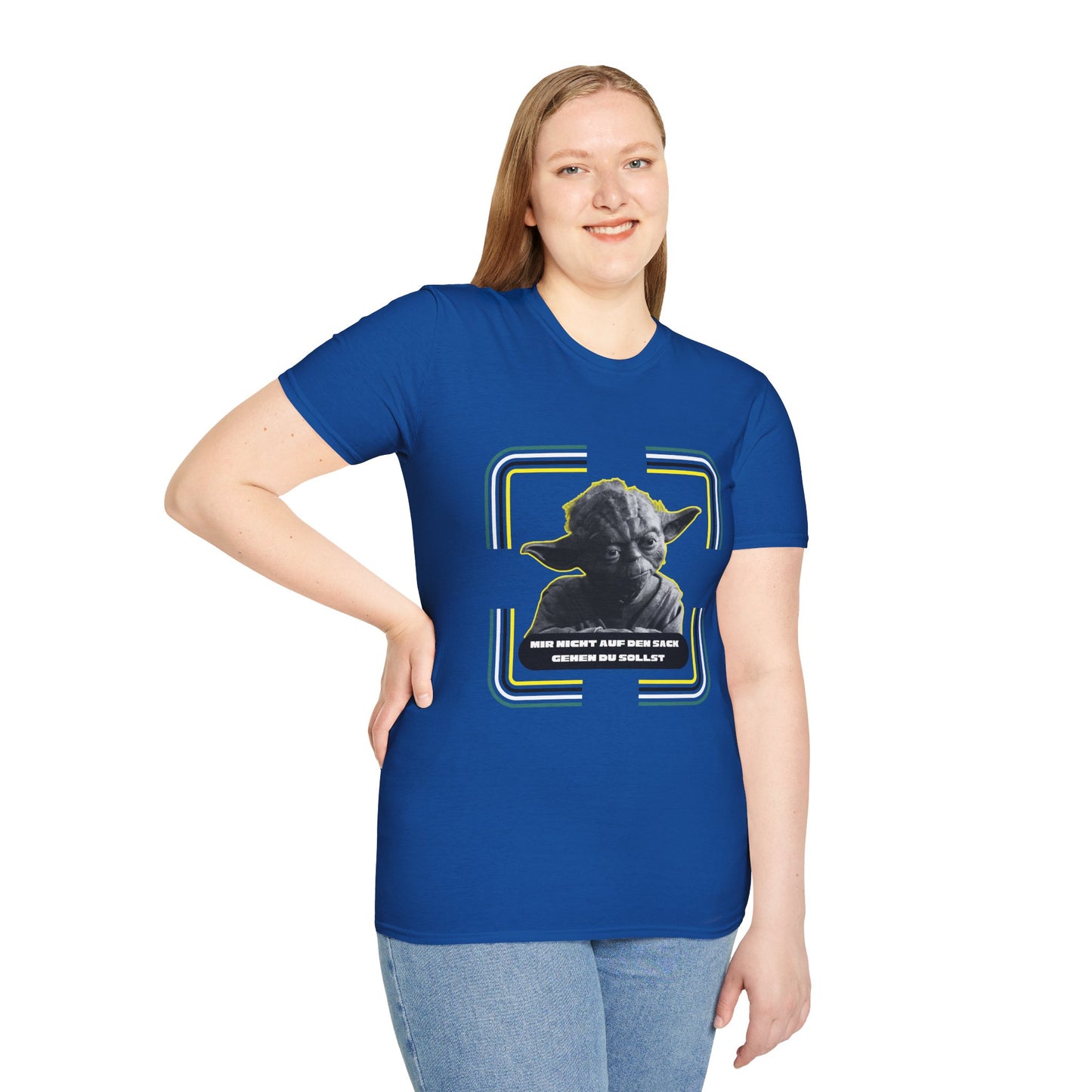 Yoda-Inspired Unisex T-Shirt - 'MIR NICHT AUF DEN... GEHEN DU SOLLST'