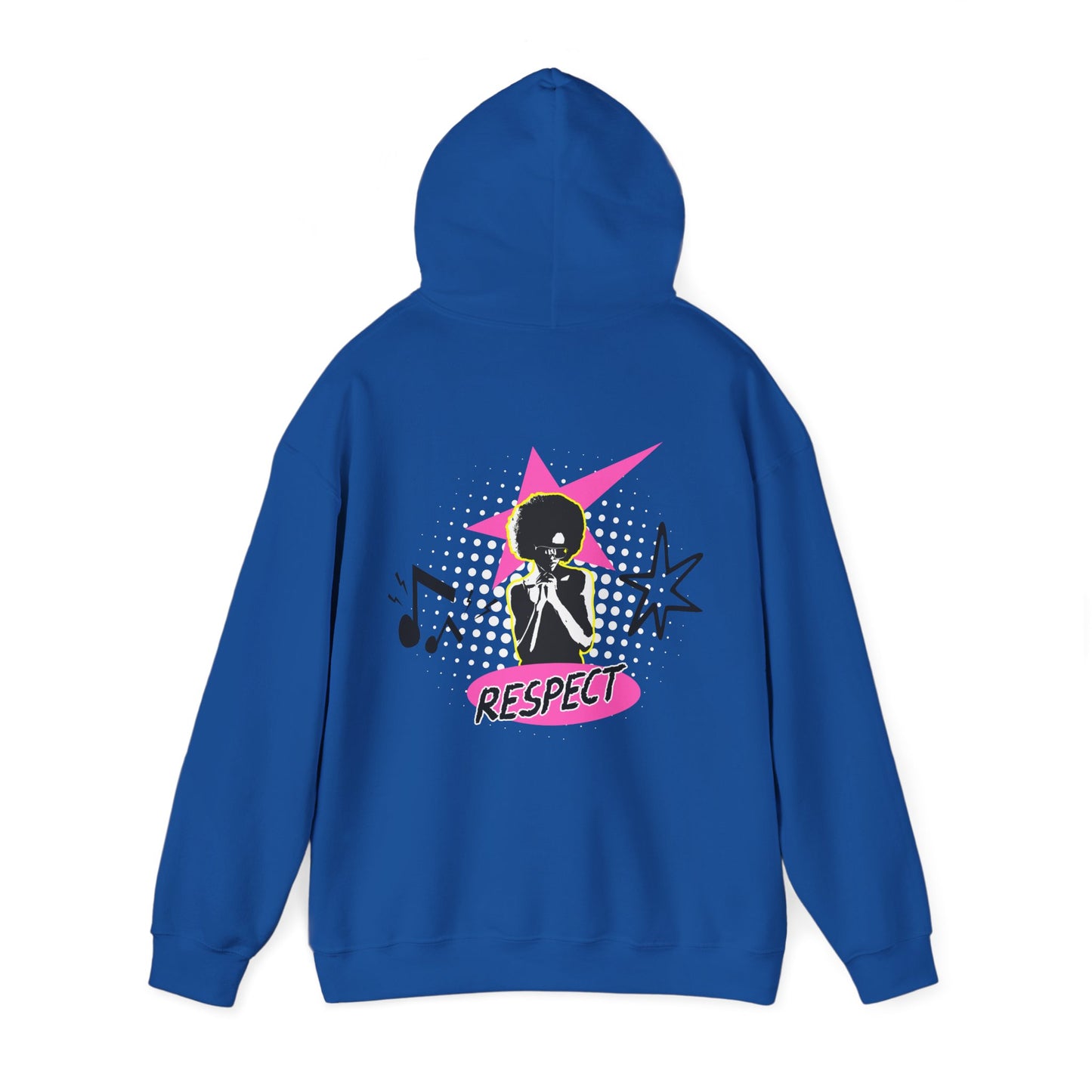 Respect Unisex Hooded Sweatshirt, Streetwear Hoodie