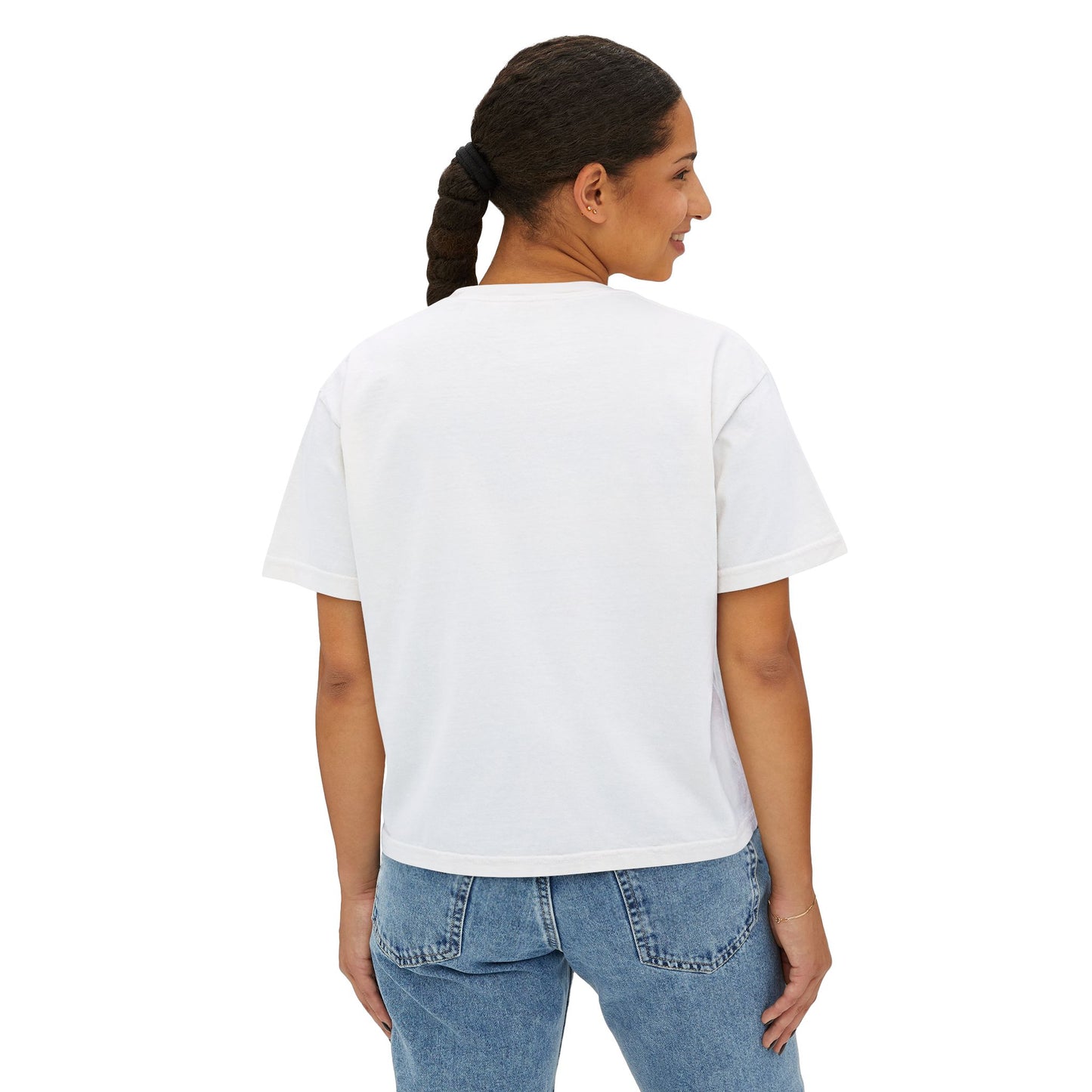 Wild Spirit Women's Boxy Tee | Motivational Graphic Top | Casual Wear, Gift for Nature Lovers, Birthday, Inspirational Tees