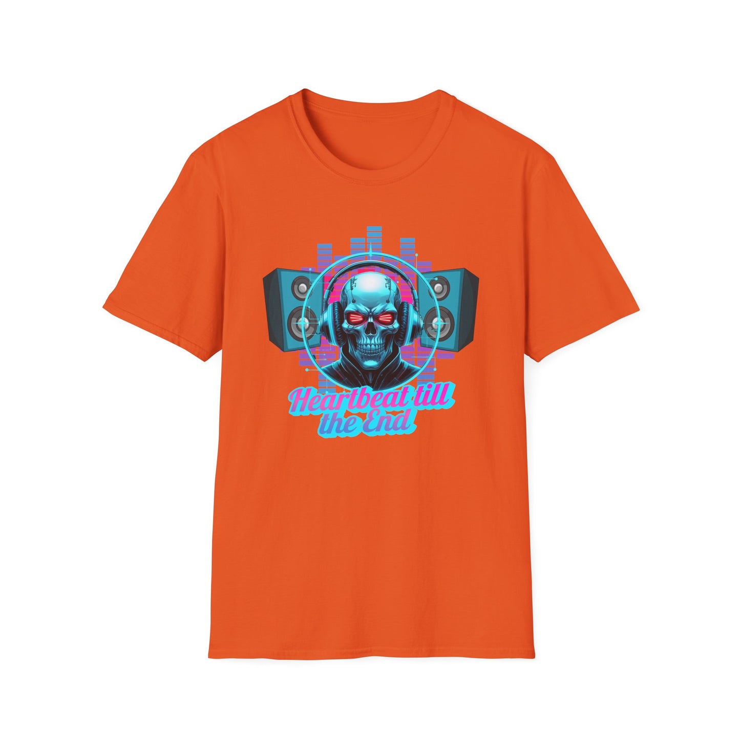 Heartbeat Till The End Unisex Softstyle T-Shirt