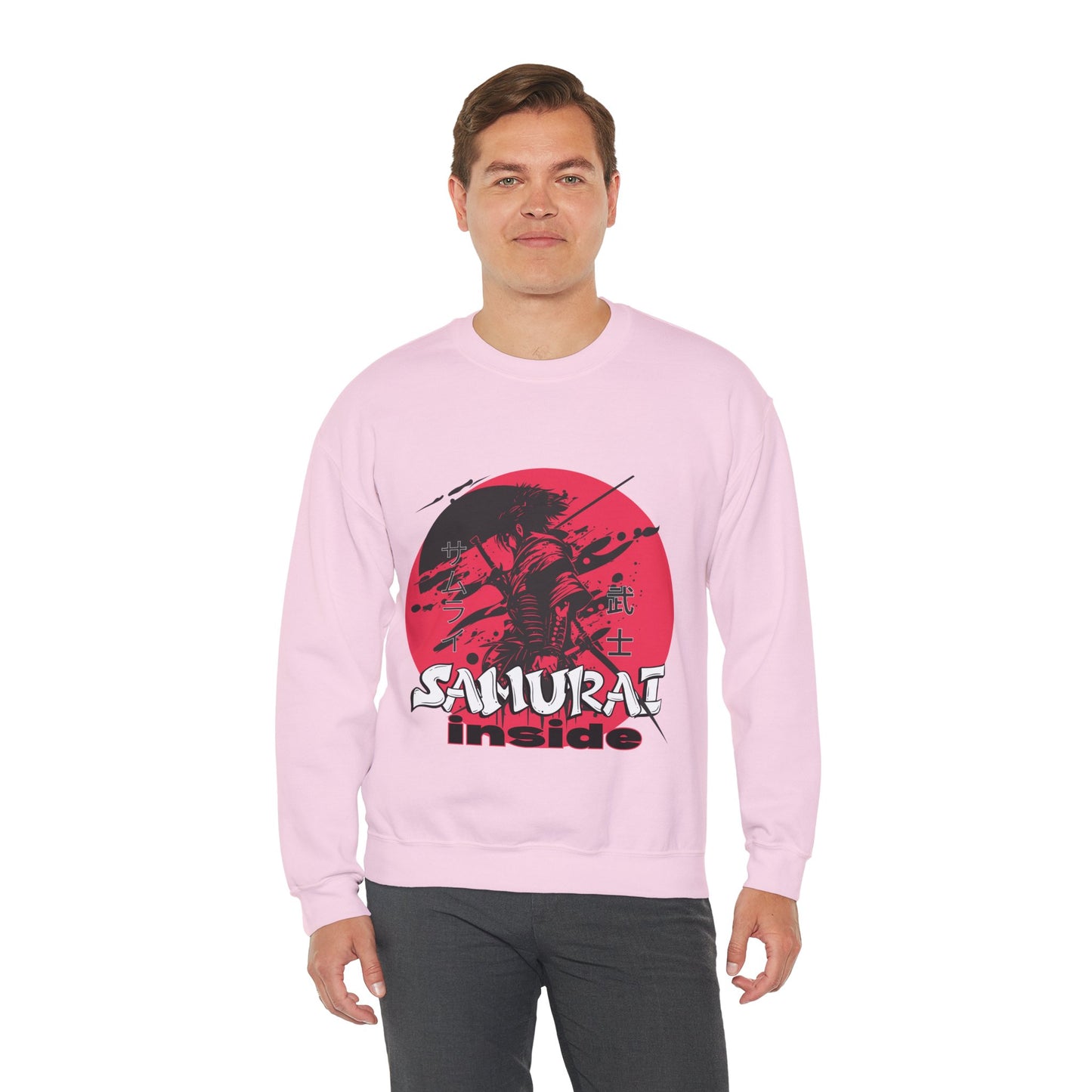 Samurai Inside Crewneck Sweatshirt - Unisex Heavy Blendâ˘