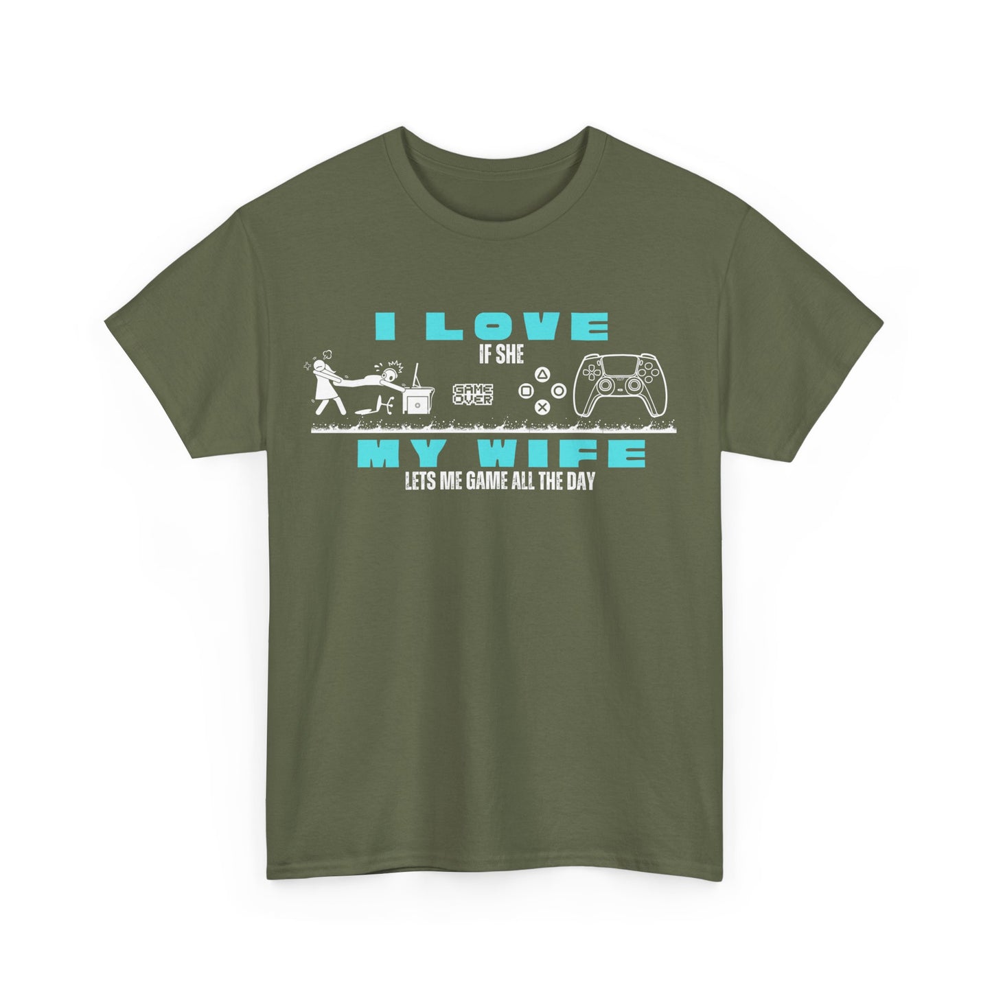 I love my wife - when she lets me gamble - Fun Shirt