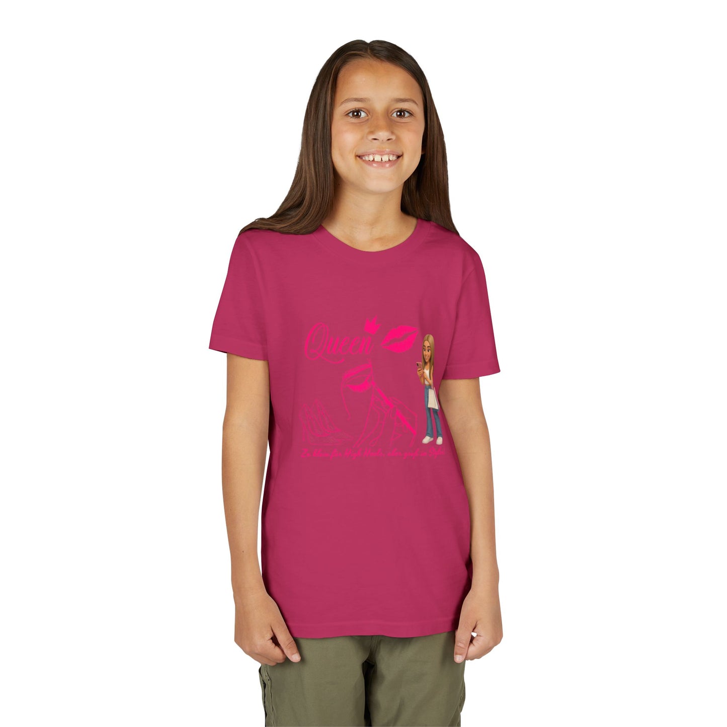 Girls' Queen Tee - Fun & Stylish