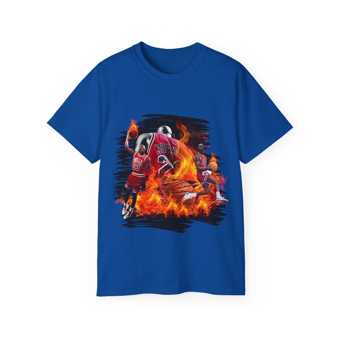 Basketball Jordan, Cool Sports Shirt, Unisex Cotton T-Shirt