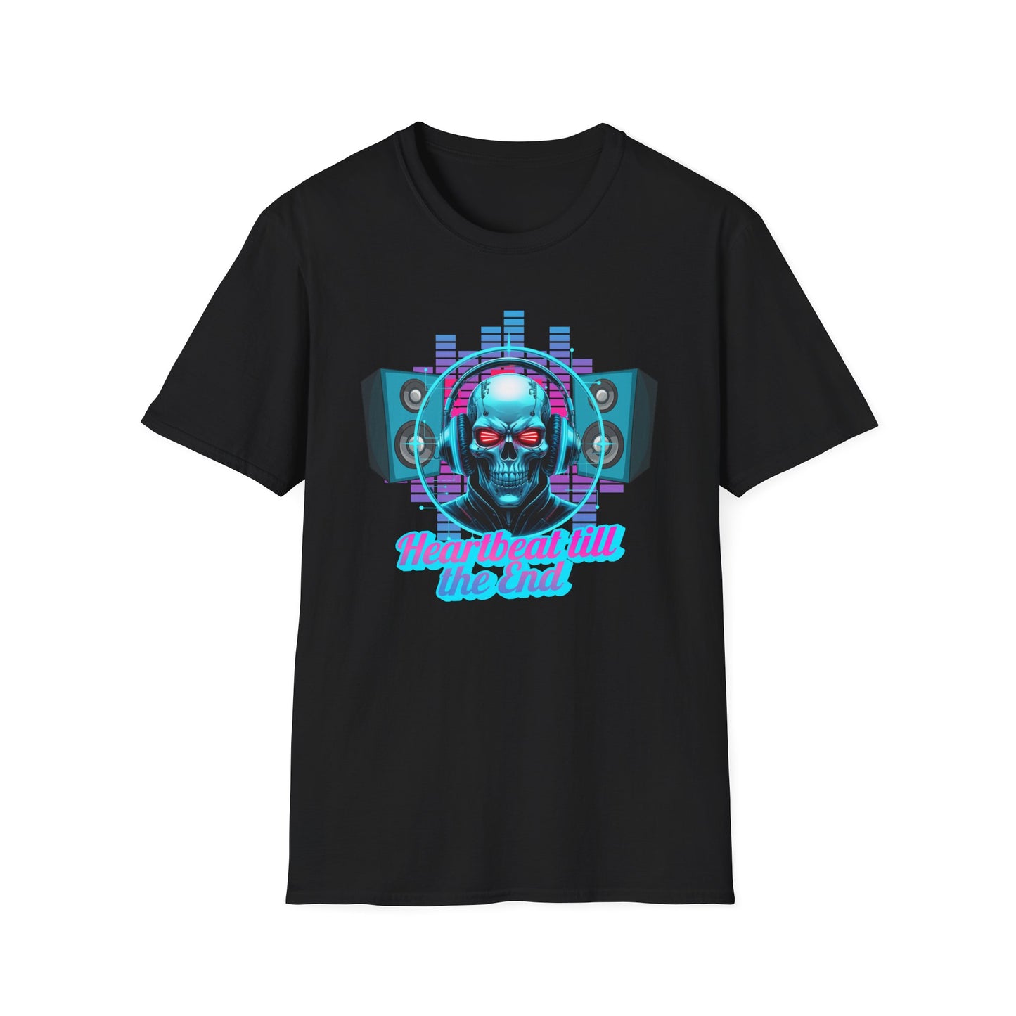 Heartbeat Till The End Unisex Softstyle T-Shirt