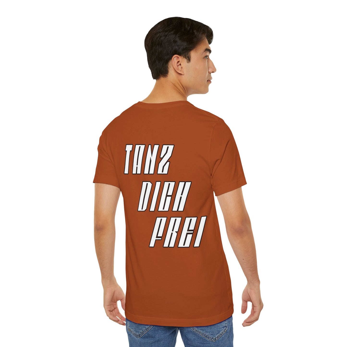 Tanz dich frei - Retro Techno Vibe Unisex Tee, Dance Party Shirt, Gift for Ravers, Festival Fashion,