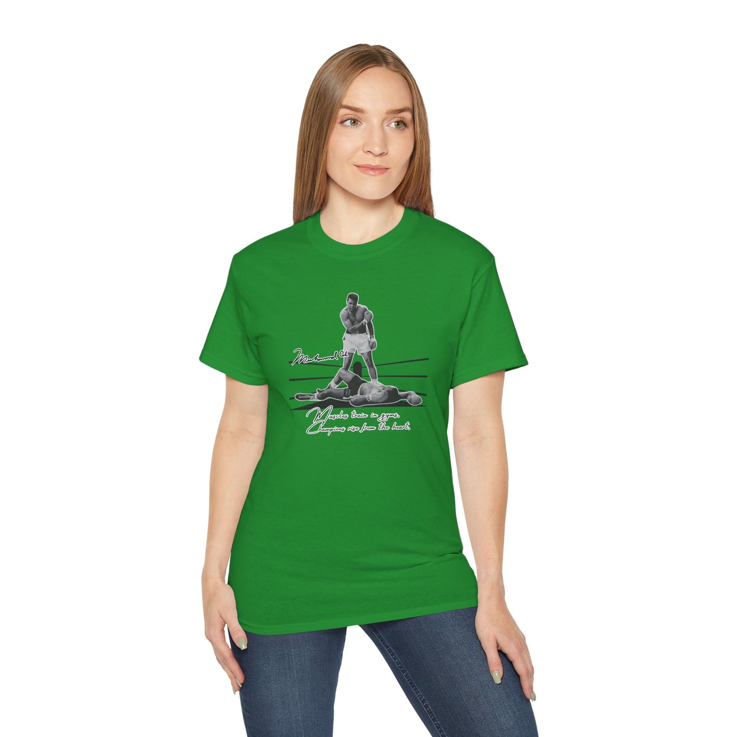 Inspirational Muhammad Ali Quote Tee - Unisex Ultra Cotton Shirt