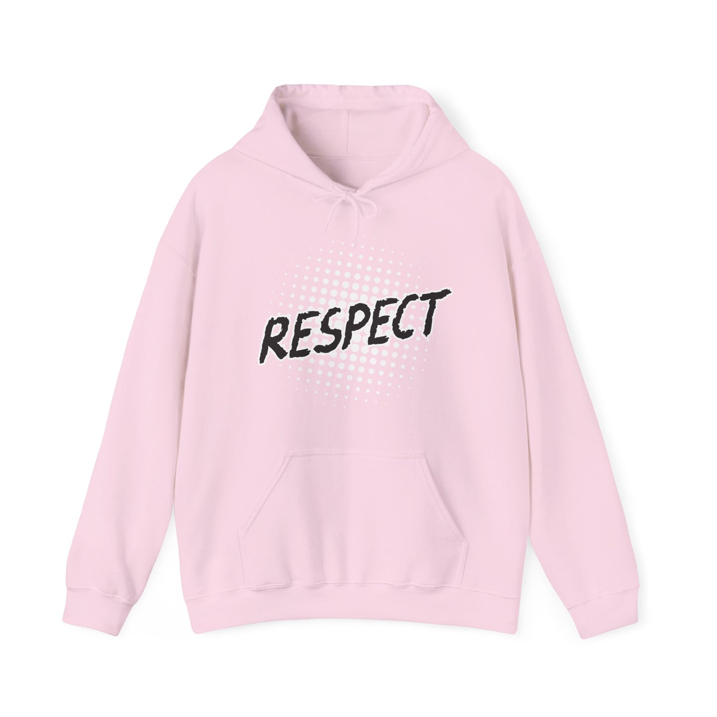 Respect Unisex Hooded Sweatshirt, Streetwear Hoodie