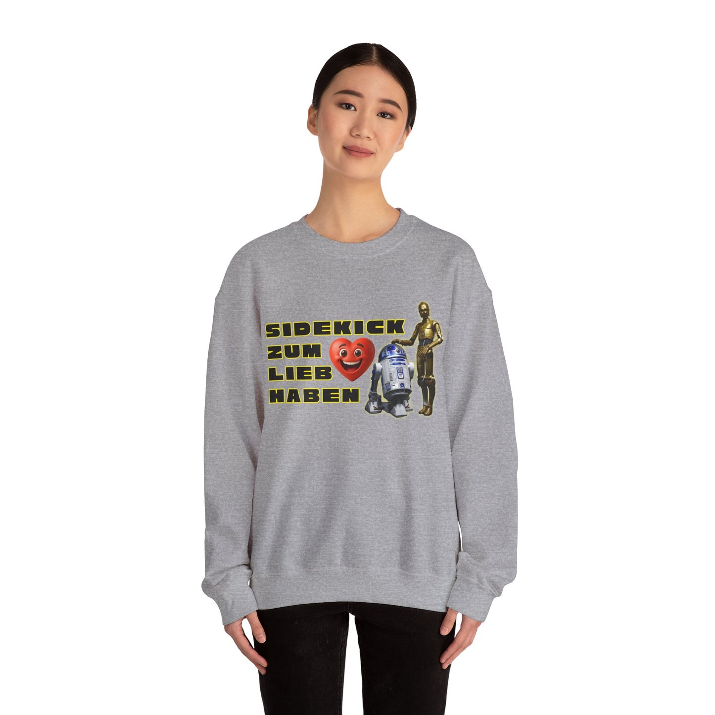 Star Wars Inspired Crewneck Sweatshirt - 'Sidekick zum Lieb Haben'