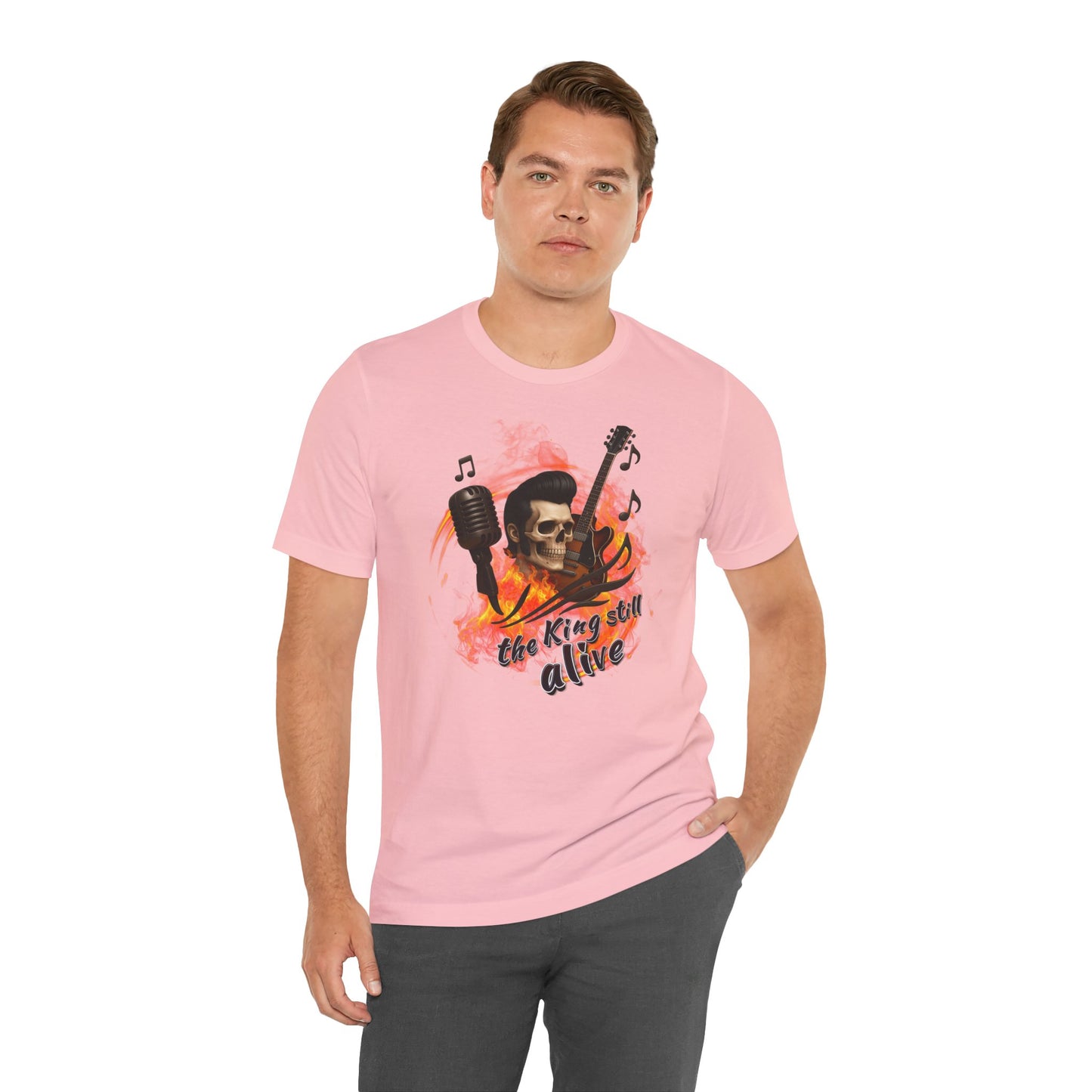 Music Vibes Unisex Jersey Tee - 'The King Still Alive' Graphic T-Shirt