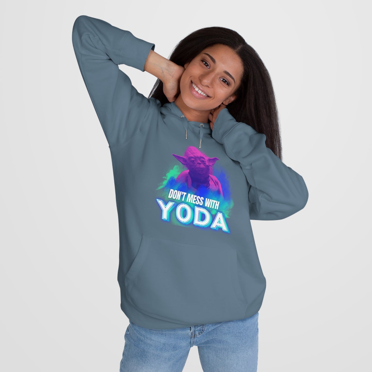 Don't Mess With Yoda Hooded Sweatshirt - starwars