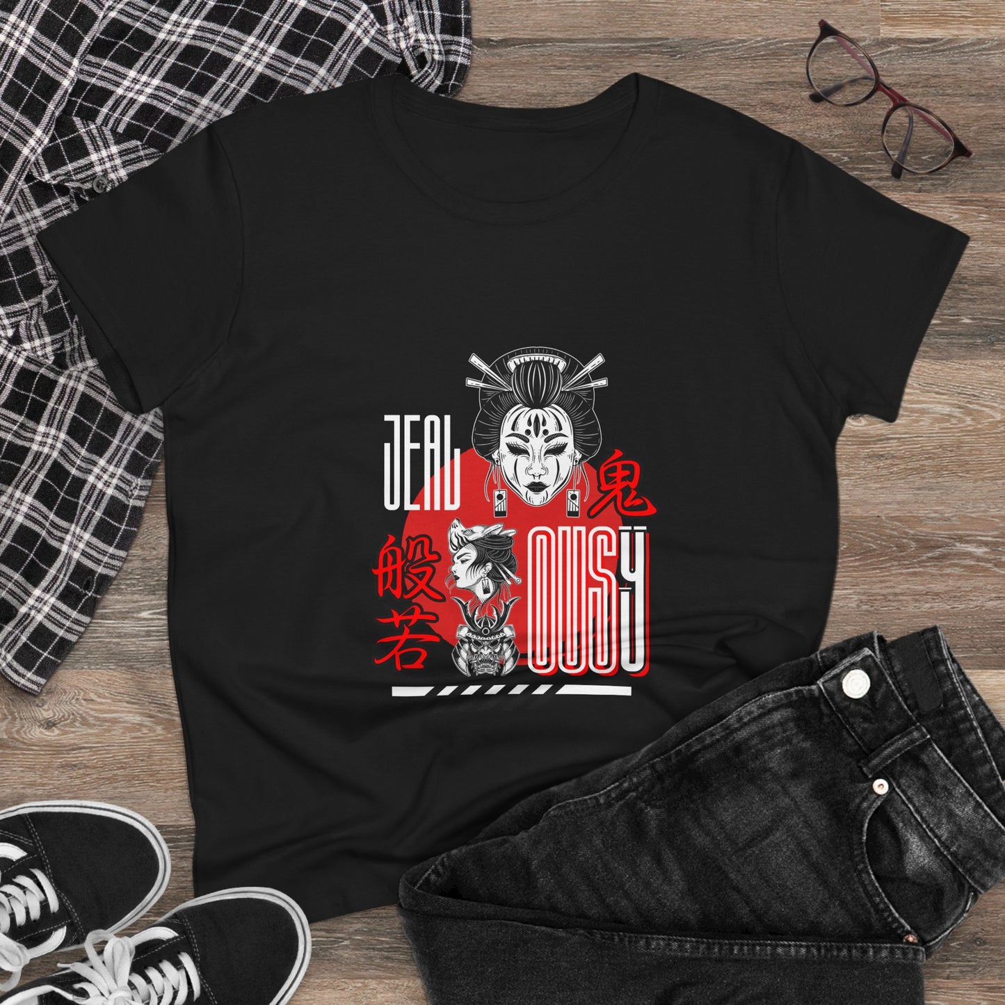 Geisha Style T- Shirt wecke die Geisha in dir