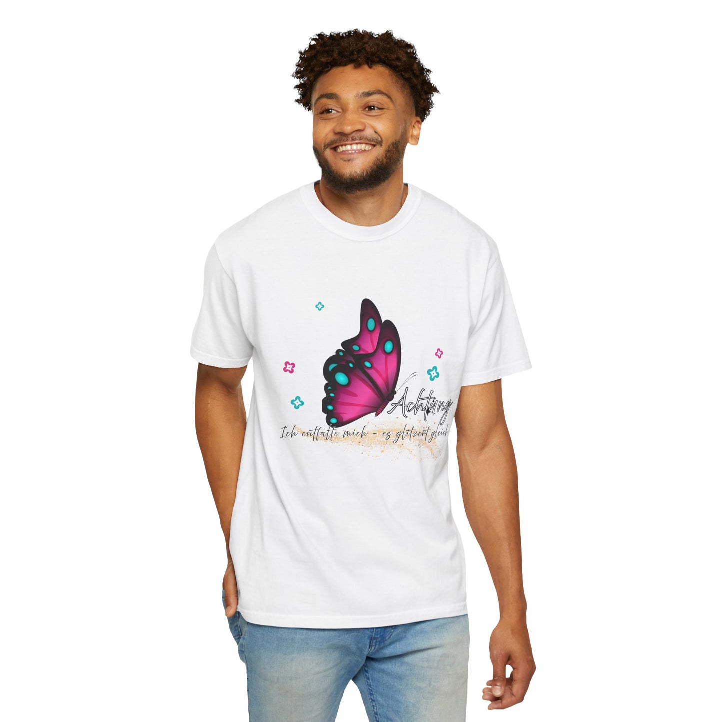 Achtung ich glitzere gleich... T shirt