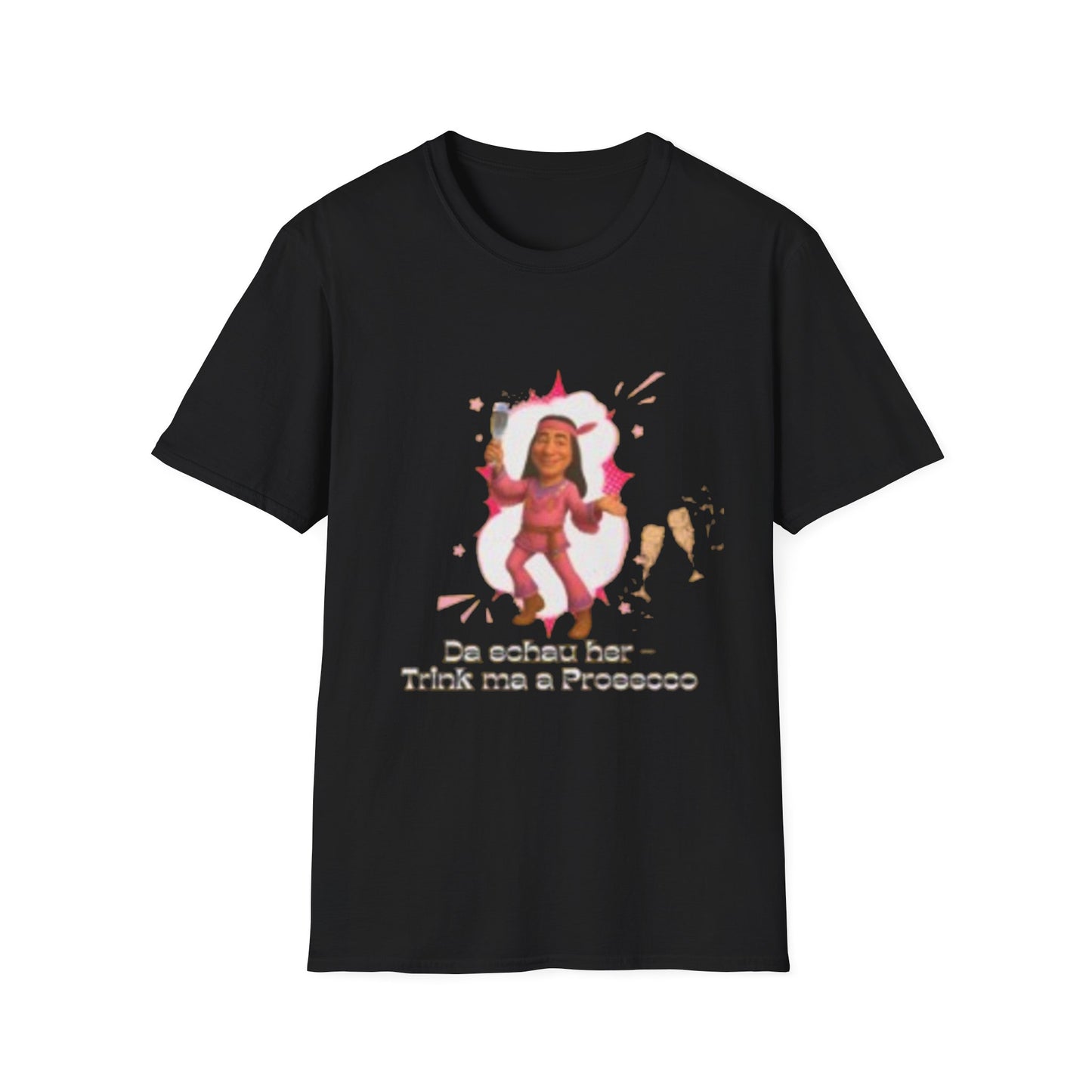 Prosecco Celebration T-Shirt, Funny Wine Shirt, Unisex Graphic Tee, Party Apparel, Gift for Wine Lovers, Birthday T-Shirt