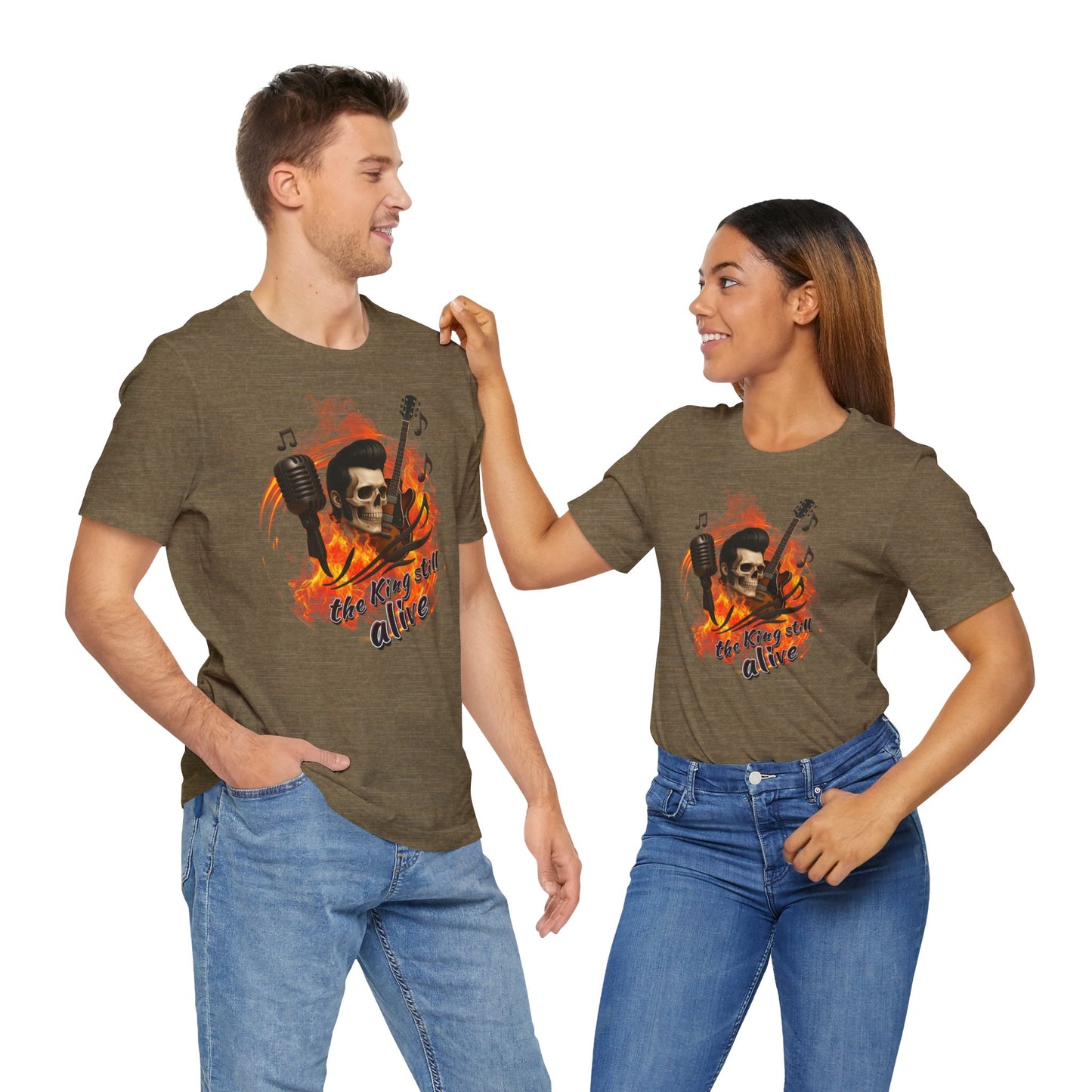 Music Vibes Unisex Jersey Tee - 'The King Still Alive' Graphic T-Shirt