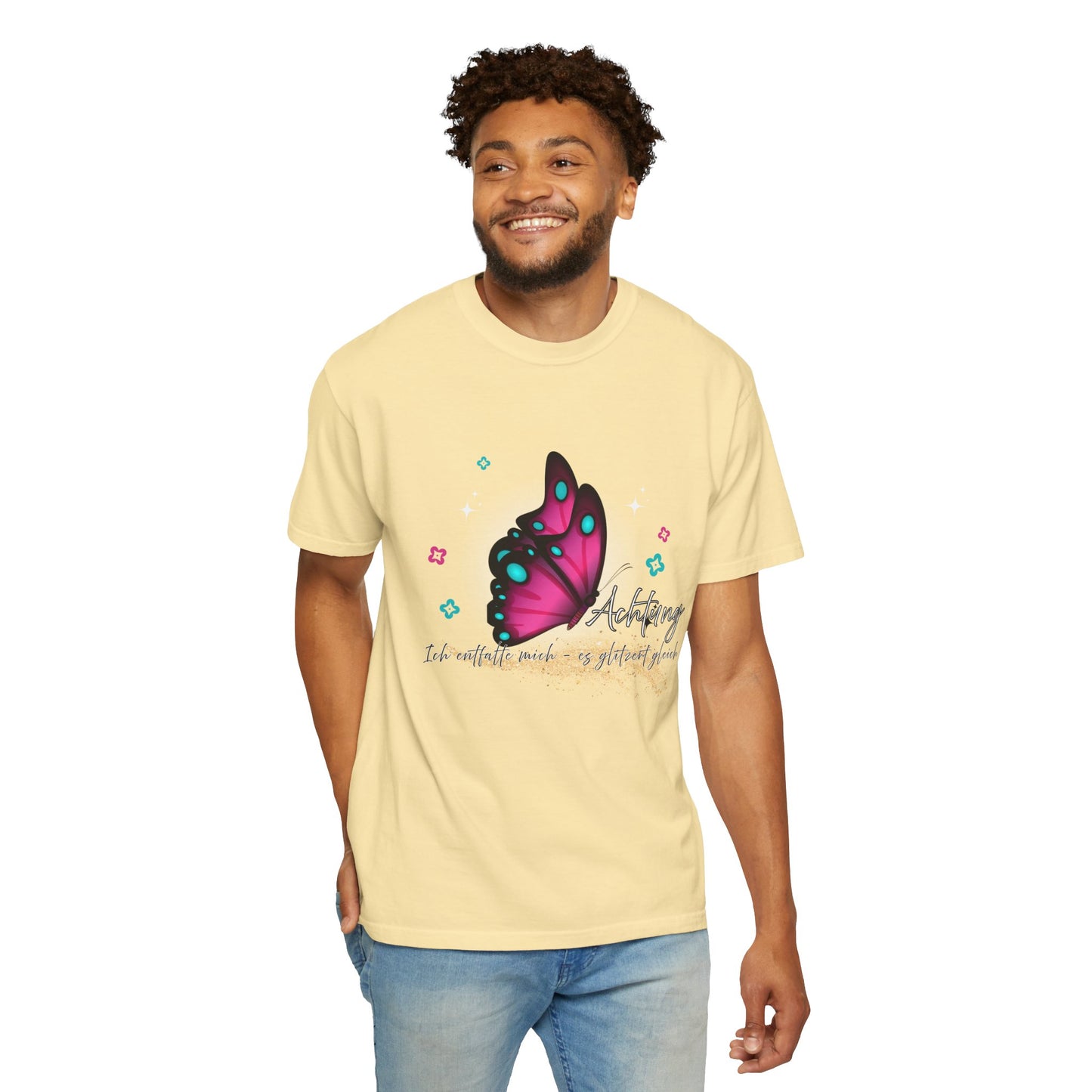Achtung ich glitzere gleich... T shirt