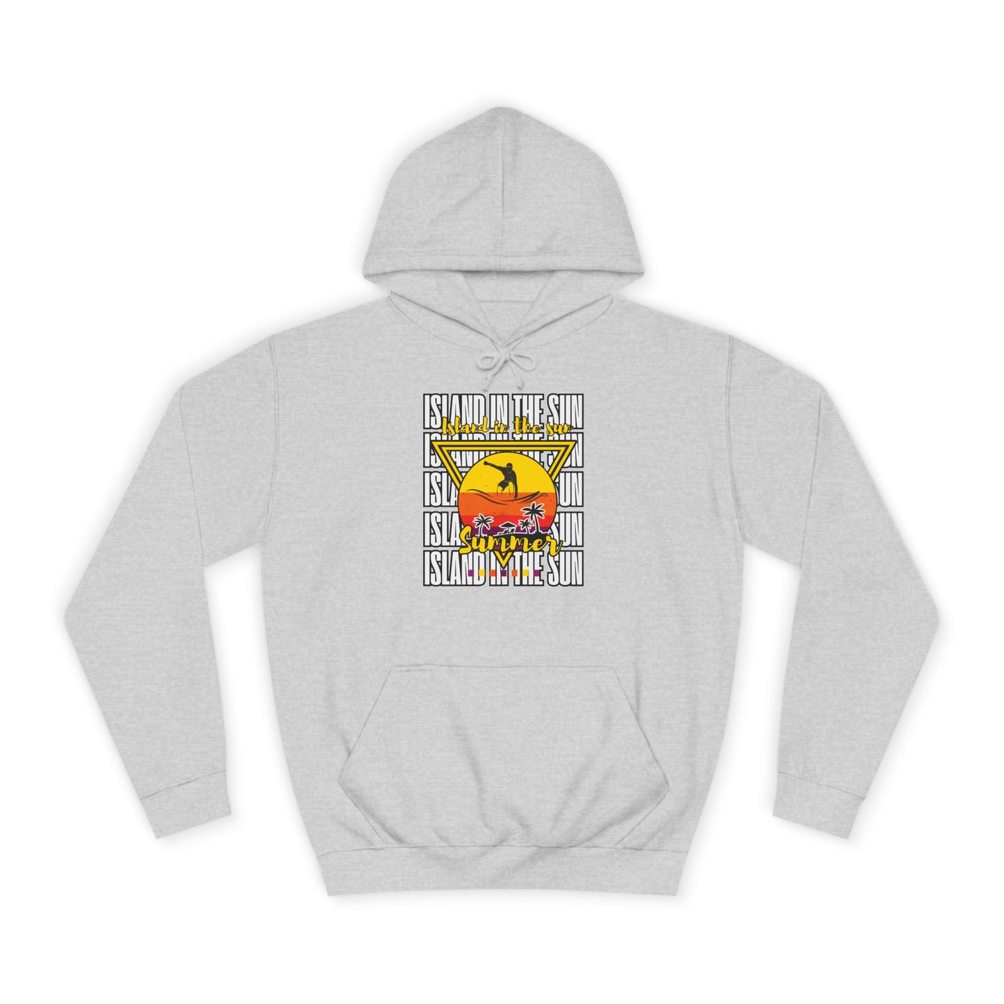 Vibrant College Spirit Hoodie, Unisex College Hoodie