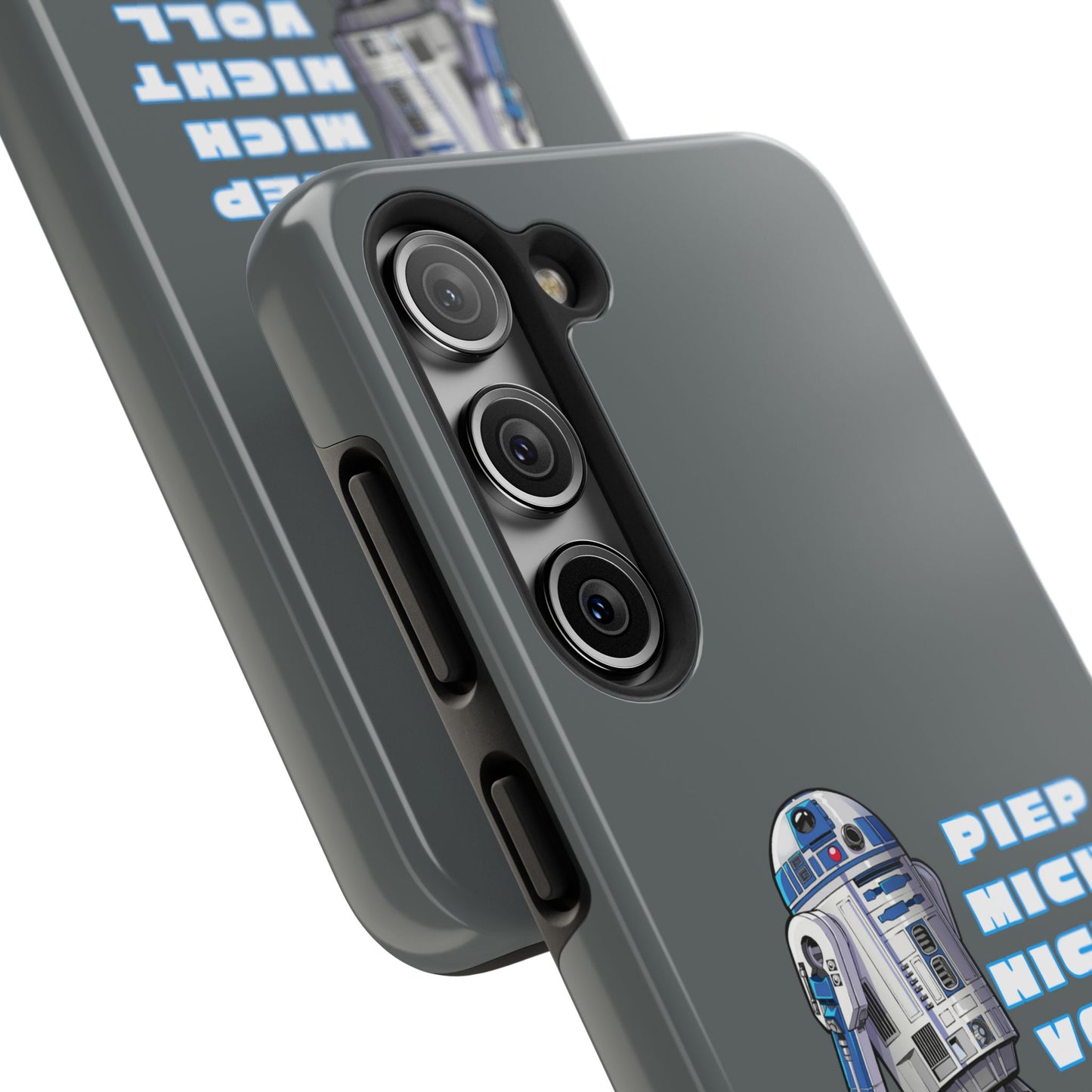 Tough Phone Case - R2-D2 Design with "PIEP MICH NICHT VOLL"