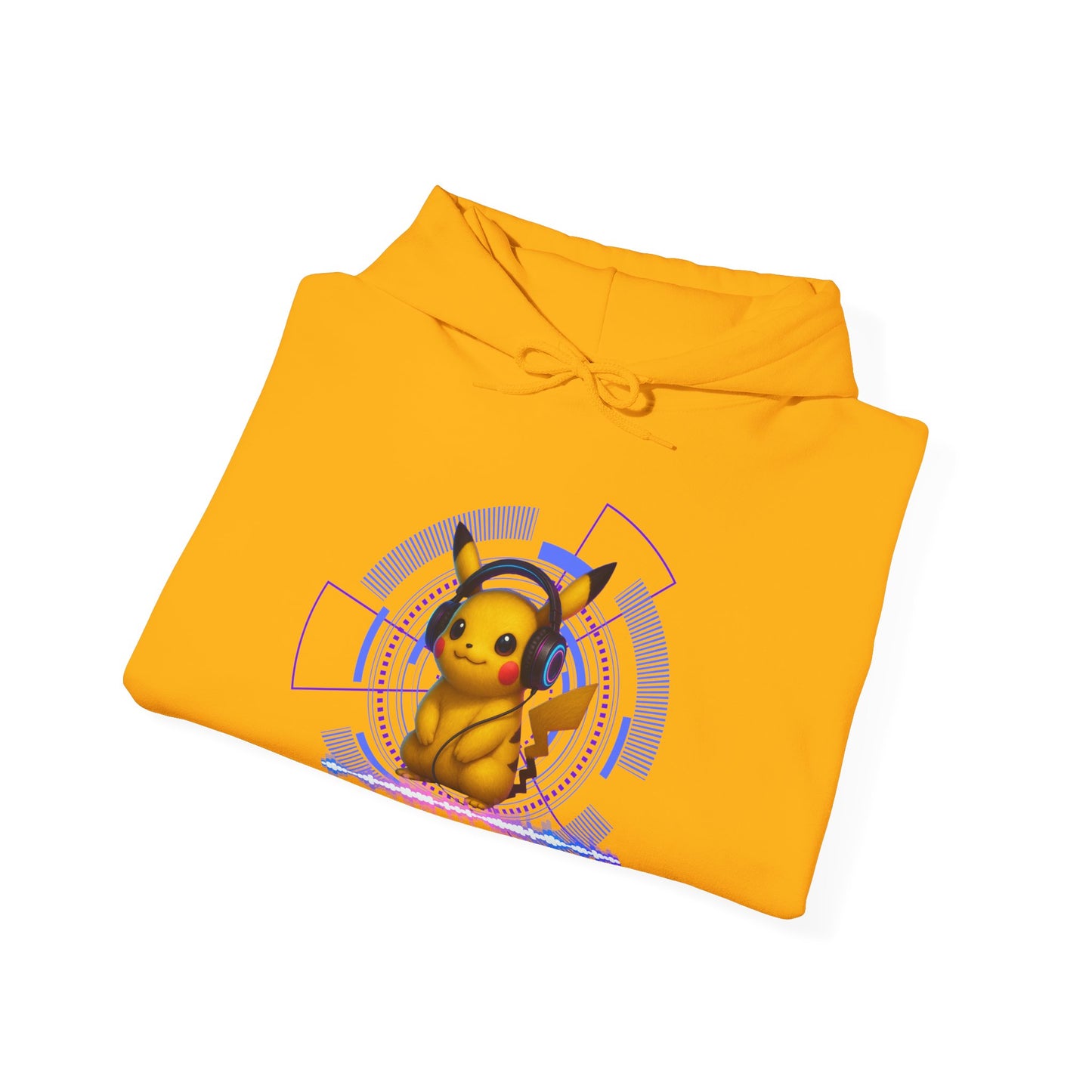 Rave Hoddie, Live Love Rave - Techno - Pokemon