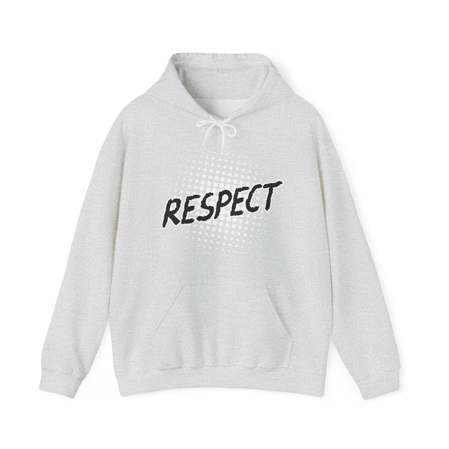 Respect Unisex Hooded Sweatshirt, Streetwear Hoodie