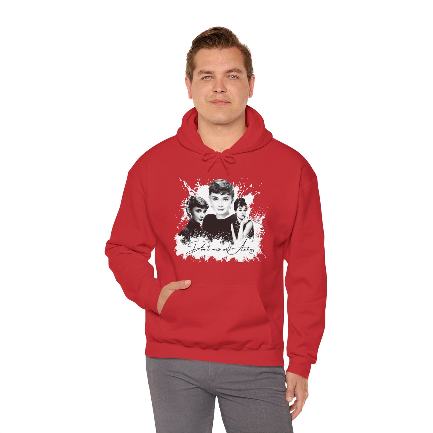 Retro Audrey Hepburn Hoodie - Classic Style