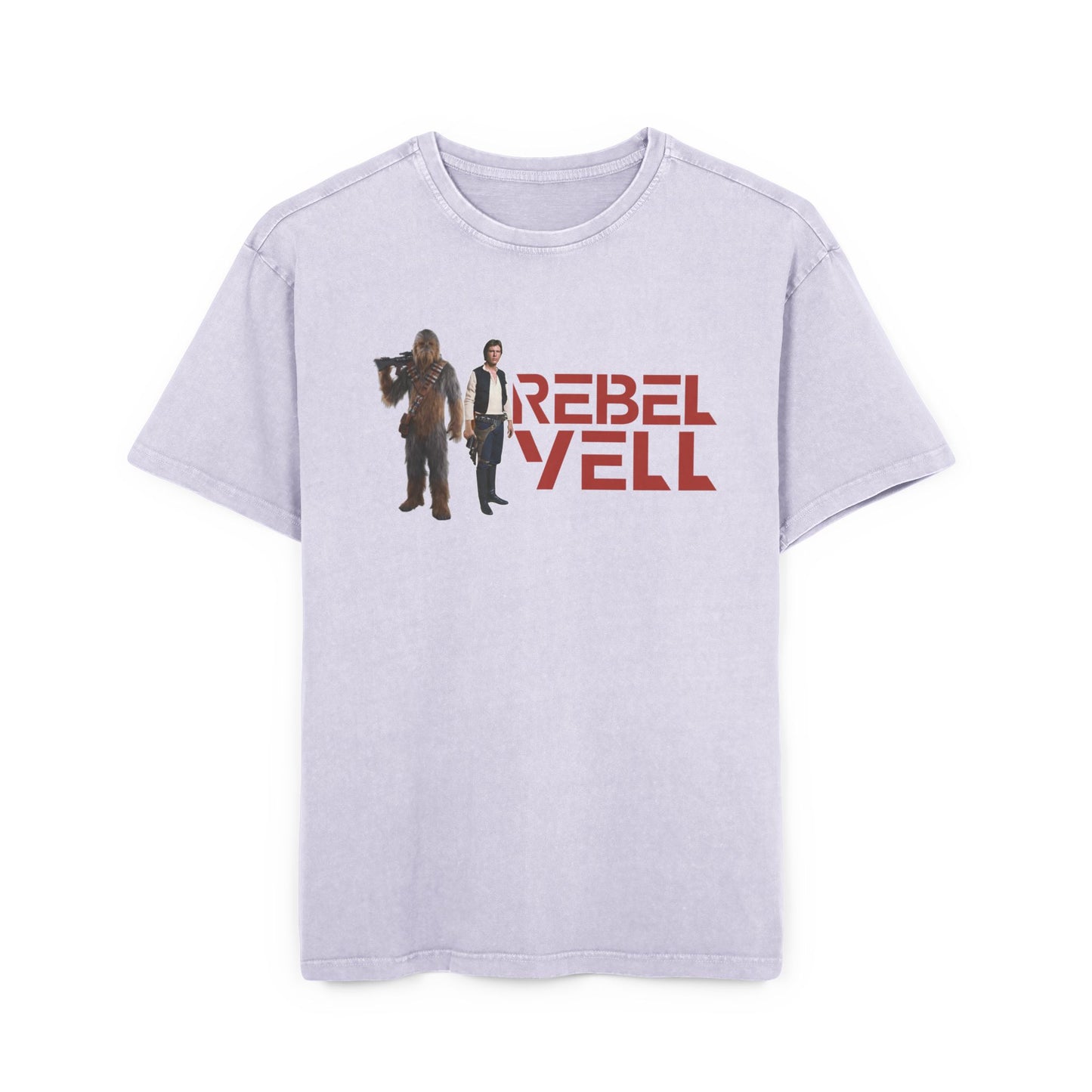 Shirt Rebel Yell Solo & Chewy - star wars - Shirt