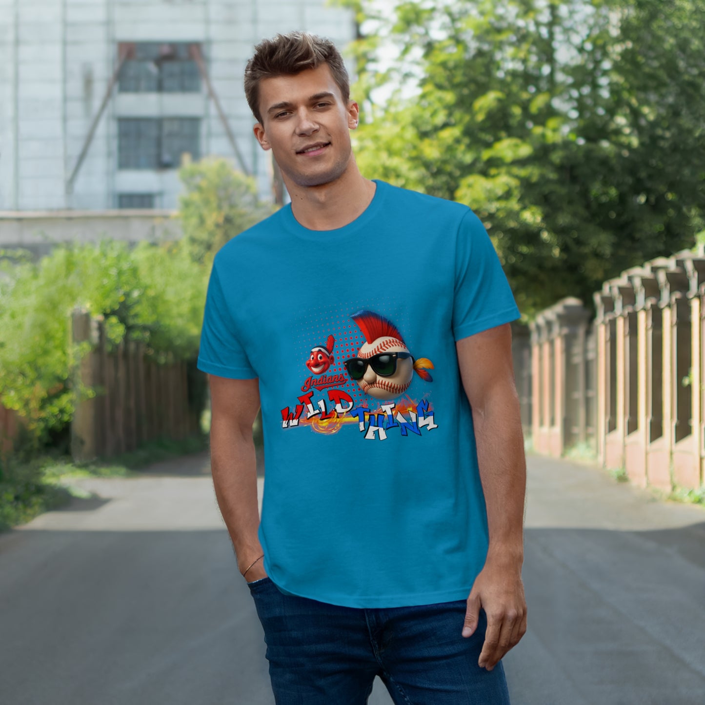 Cleveland Indians Wild Thing - Baseball Fan T-Shirt