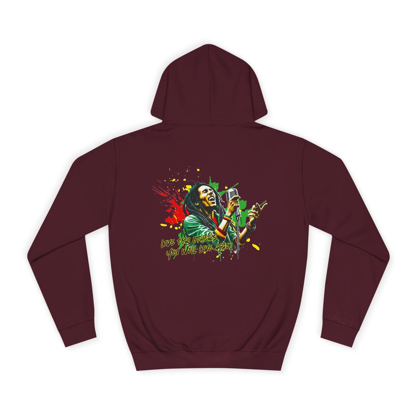 Live for others B o b M a r l e y Hoodie