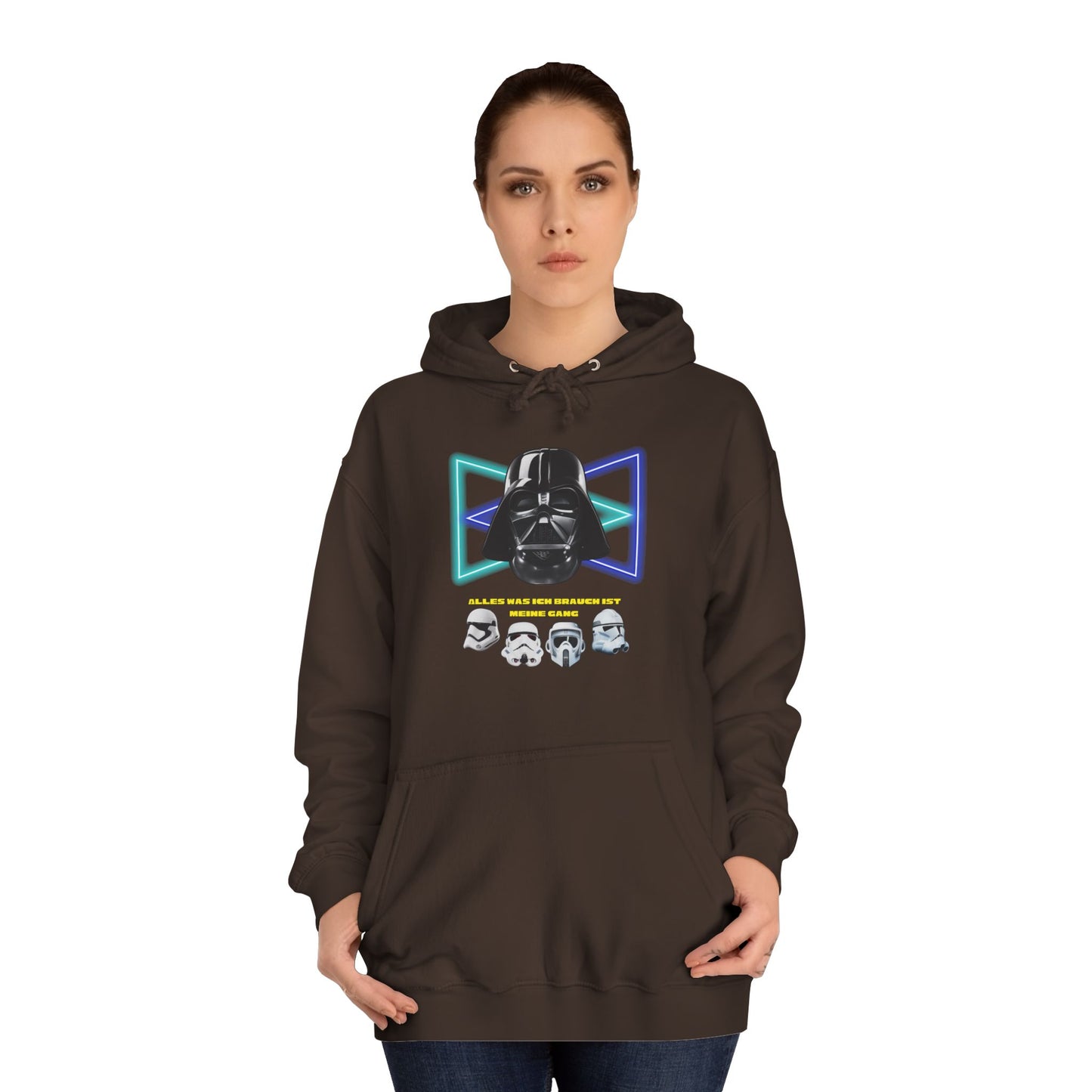 Star Wars unisex Hoodie - Darth Vader - Alles was ich brauch ist meine Gang - beidseitig bedruckt