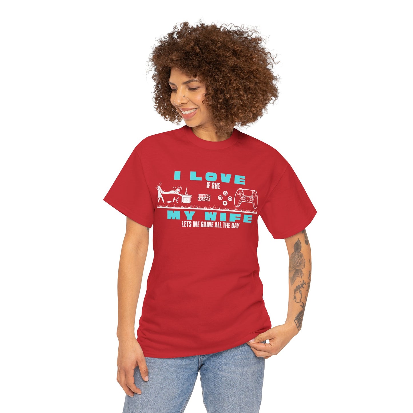 I love my wife - when she lets me gamble - Fun Shirt