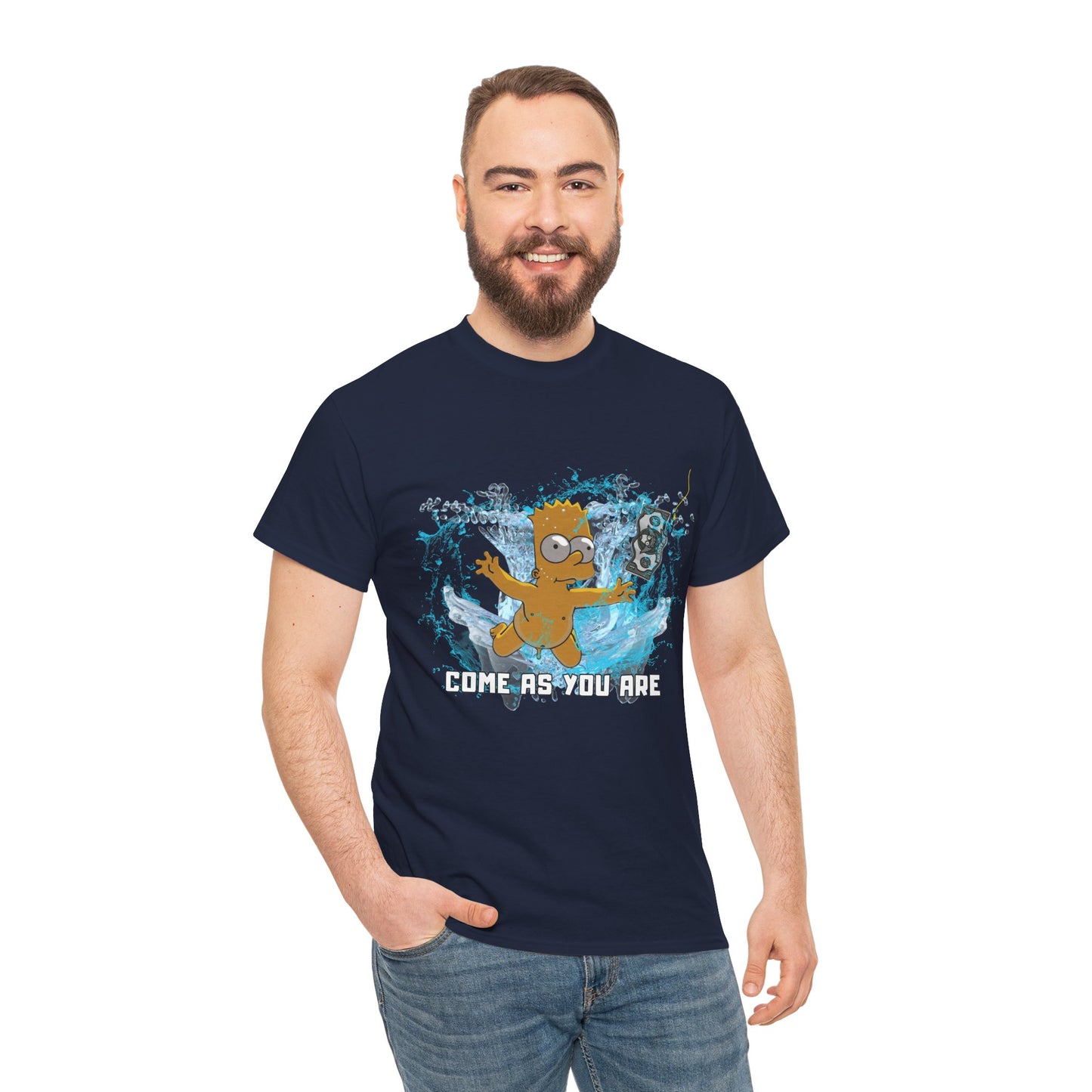Come As You Are Unisex Shirt Bart Simpson