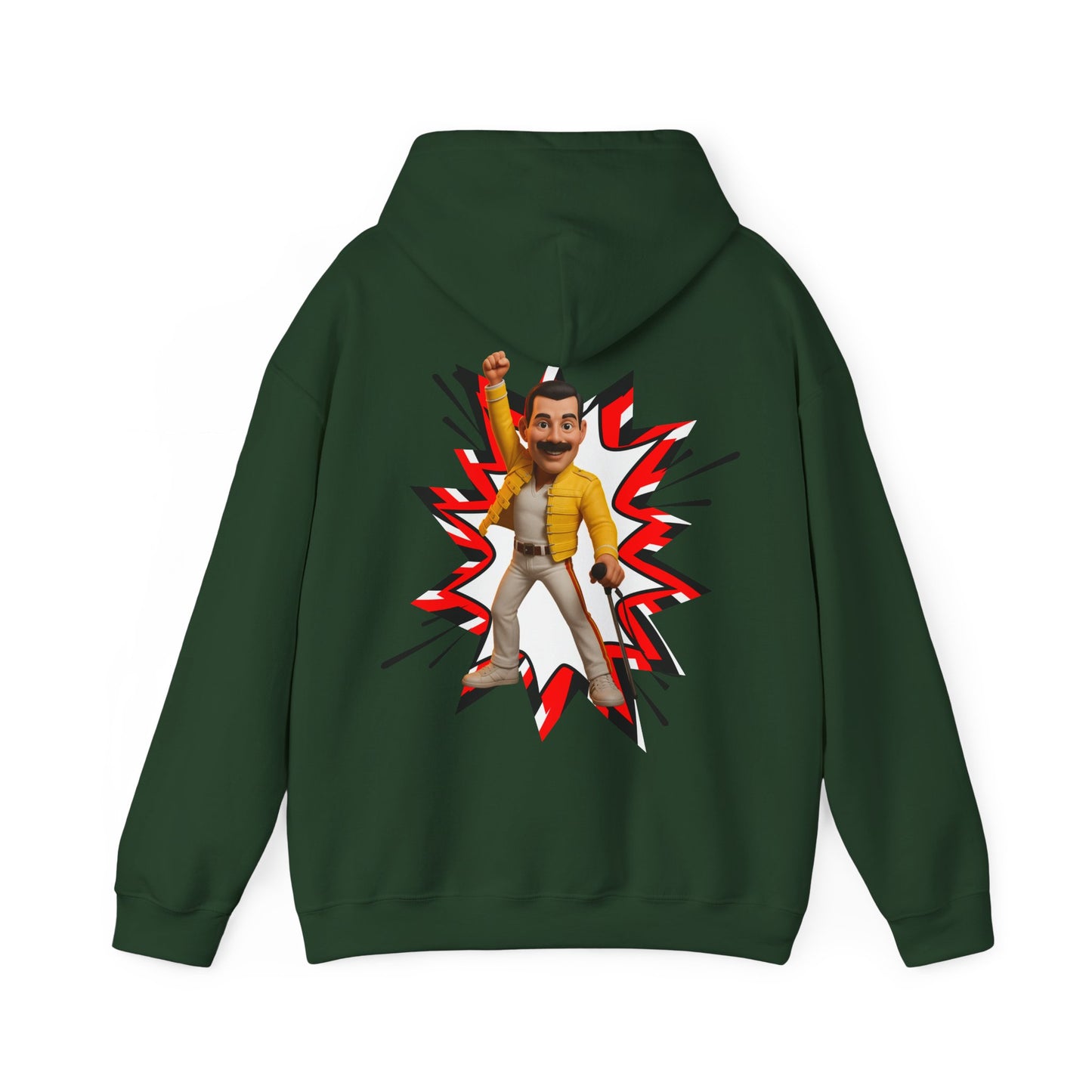 Freddie Hoodie, Unisex Sweatshirt for Music Lovers