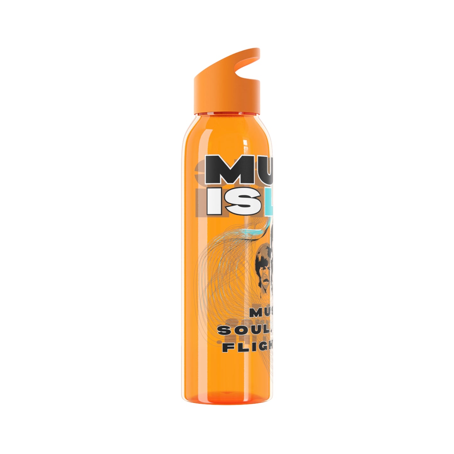 Stylish Music Water Bottle - Wasserflasche - Beatles Style Music is life