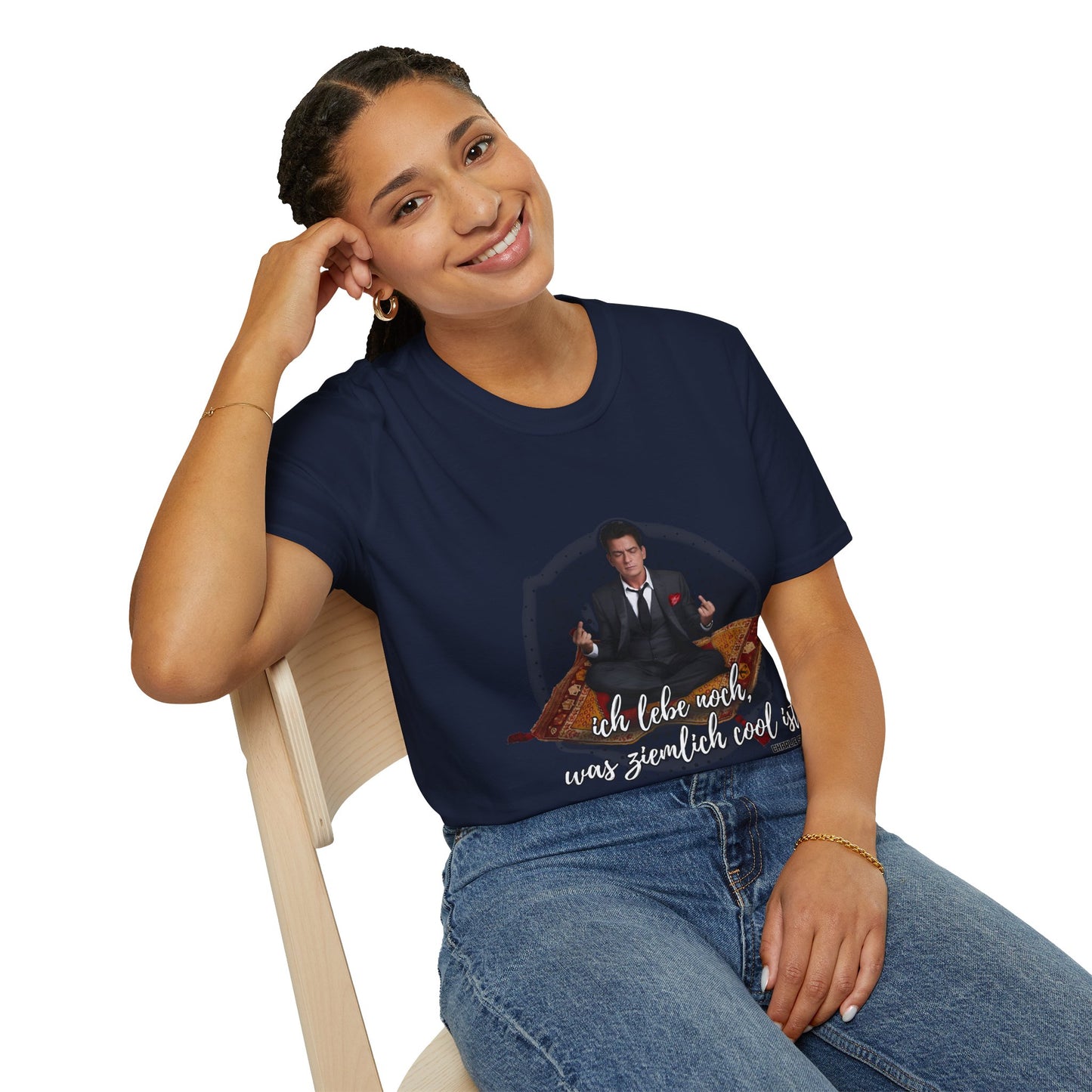 Ich lebe noch! T-Shirt Charlie Sheen