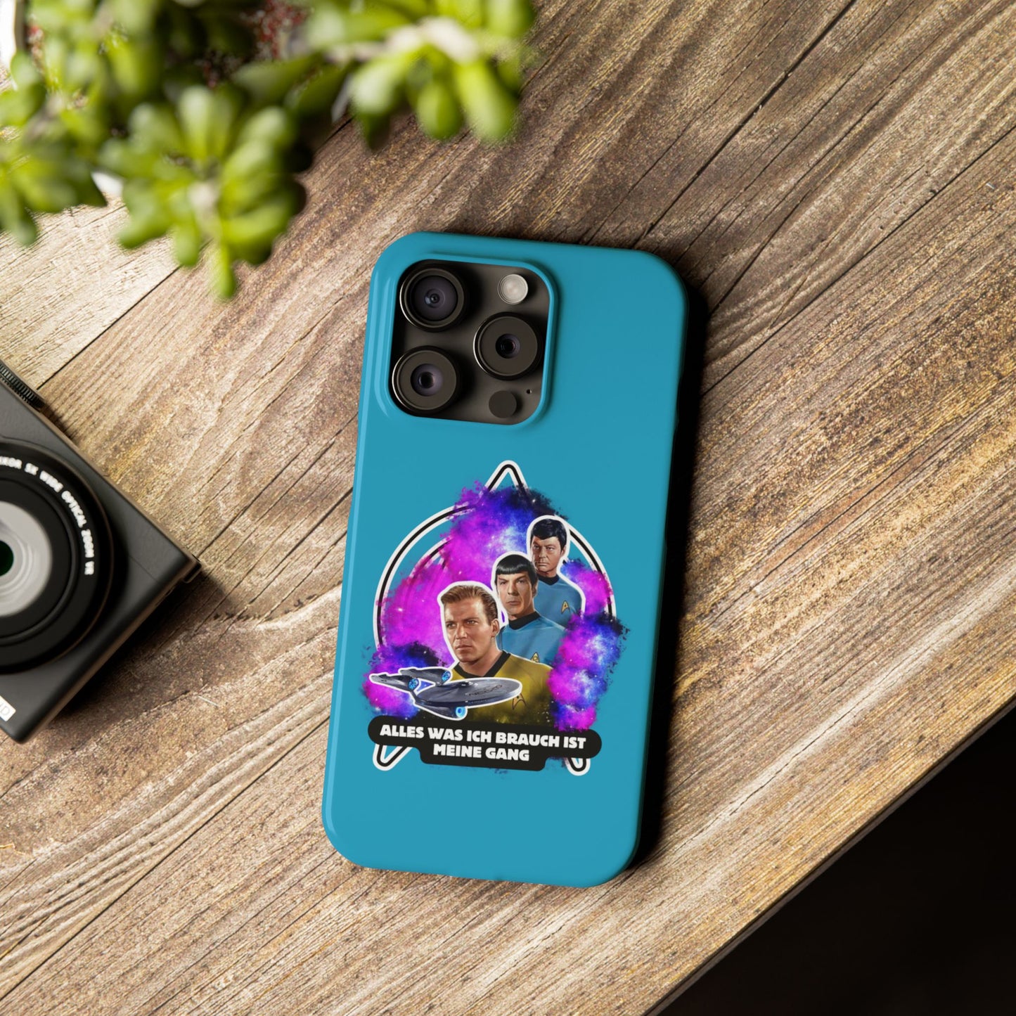 Handyhülle - Star trek Slim Phone Cases "Alles was ich brauch ist meine Gang", Star Trek